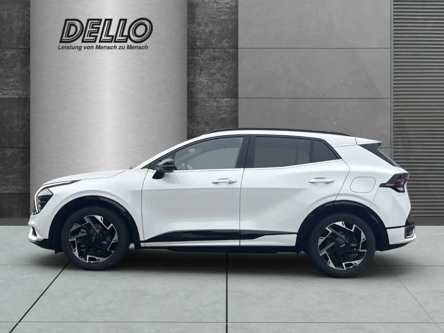 Kia Sportage GT-Line Allrad 1.6 CRDi Mild Hybrid 7-AT Leder Dri Weiß - 2