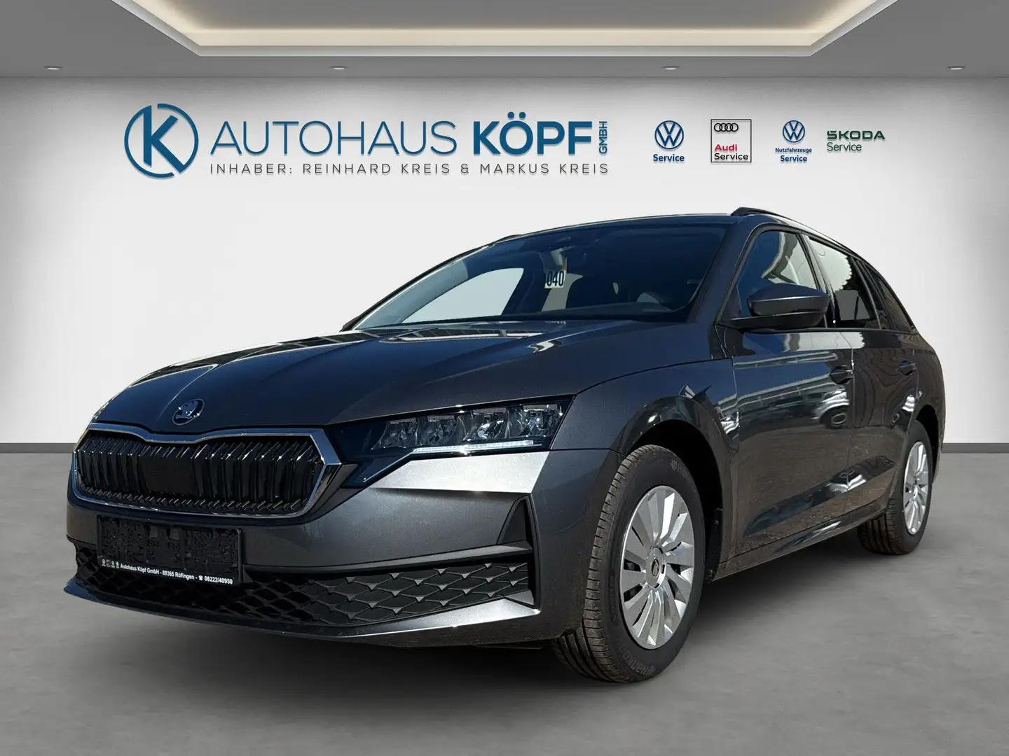 Skoda Octavia Combi 1.5 TSI Essence DSG_AHK_LED_ Grau - 1