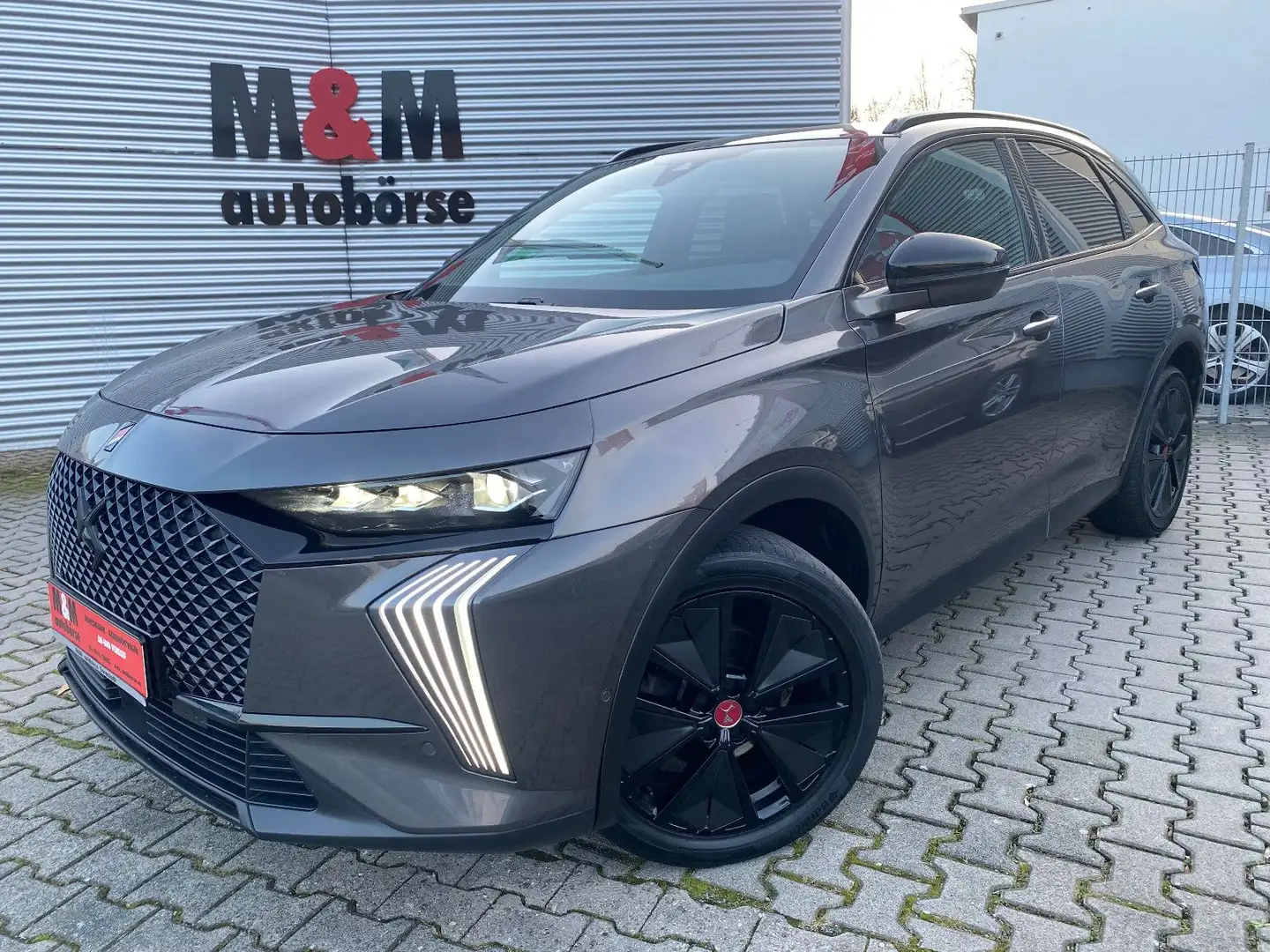 DS Automobiles DS 7 Crossback DS7 Perfrmance Line + LED/Alcantara/AHK/Assisten Gris - 1