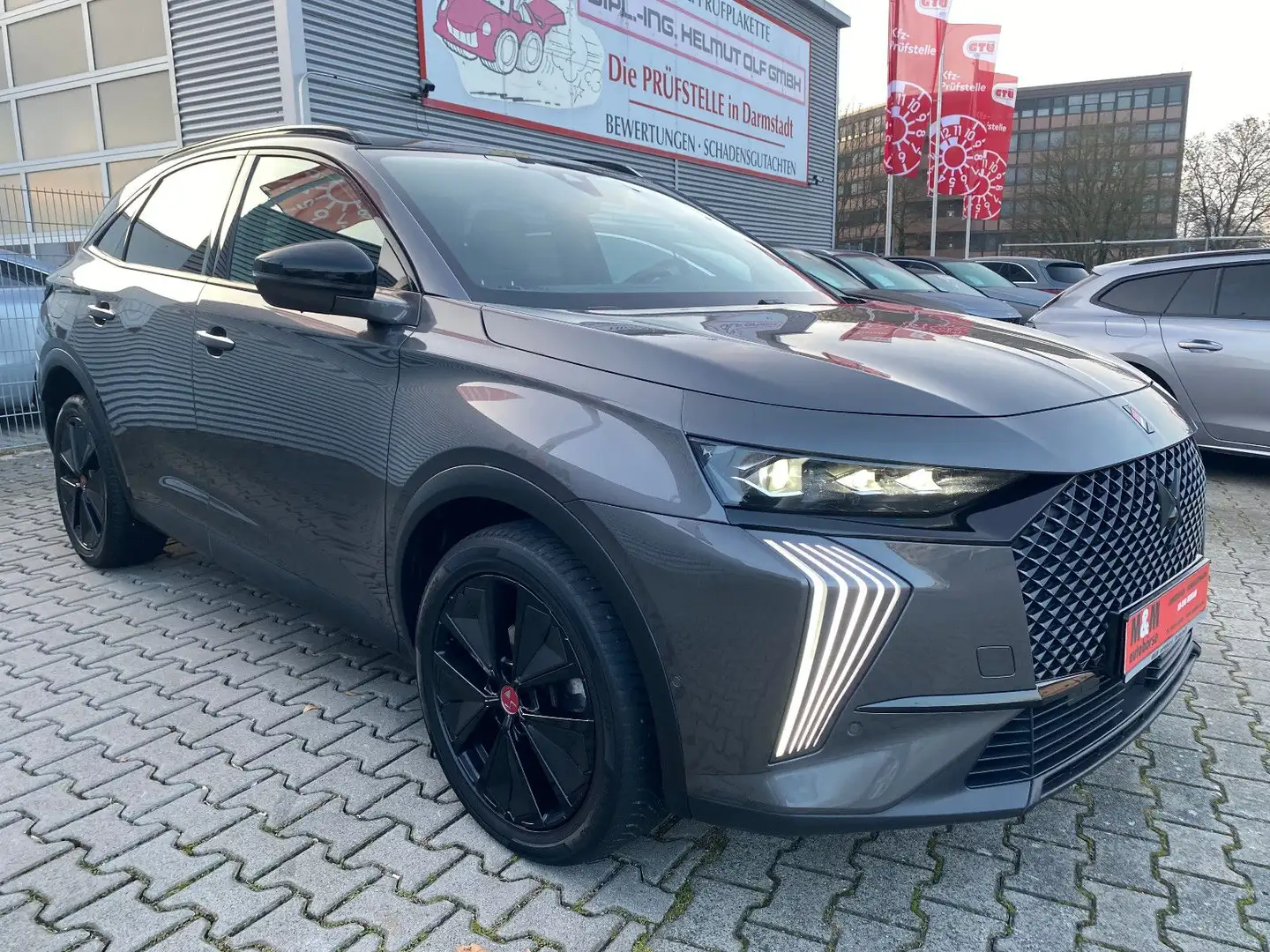 DS Automobiles DS 7 Crossback DS7 Perfrmance Line + LED/Alcantara/AHK/Assisten Gris - 2