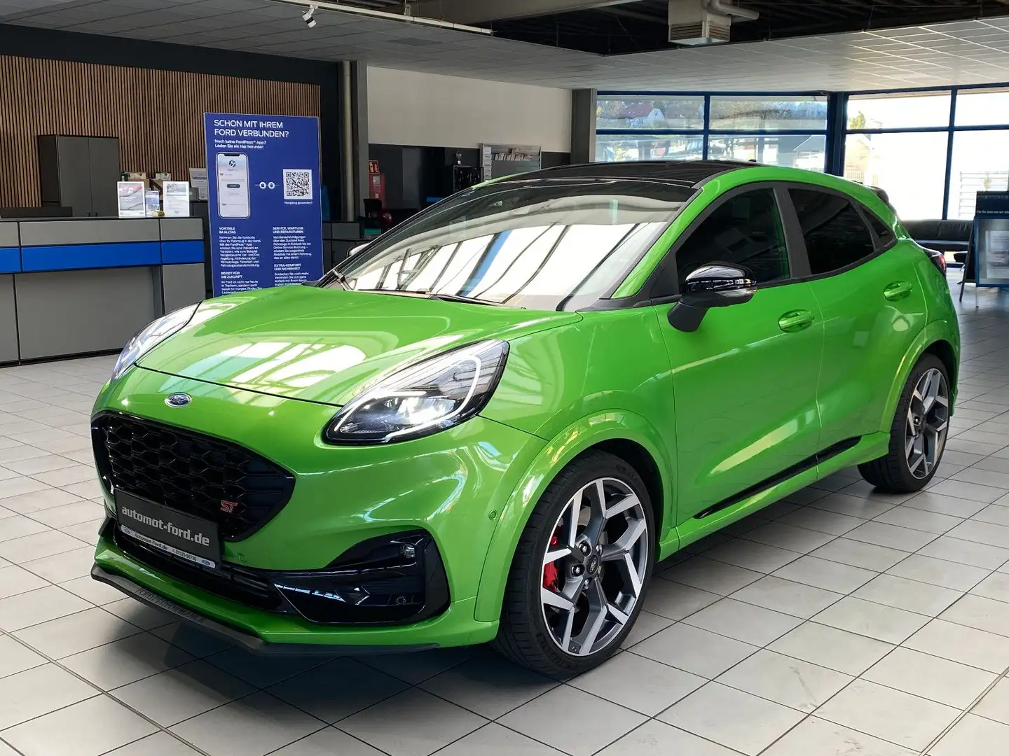 Ford Puma 1.5 ST X*Bi-LED*Navi*DAB*LMR 19" Verde - 2