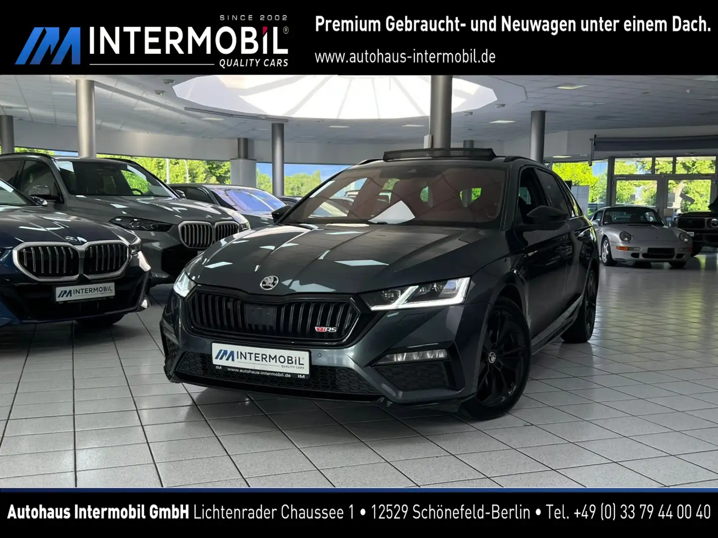 Skoda Octavia RS Combi 2.0 TSI*LED*PANO*TOTW*VIRTU*DAB Grau - 1