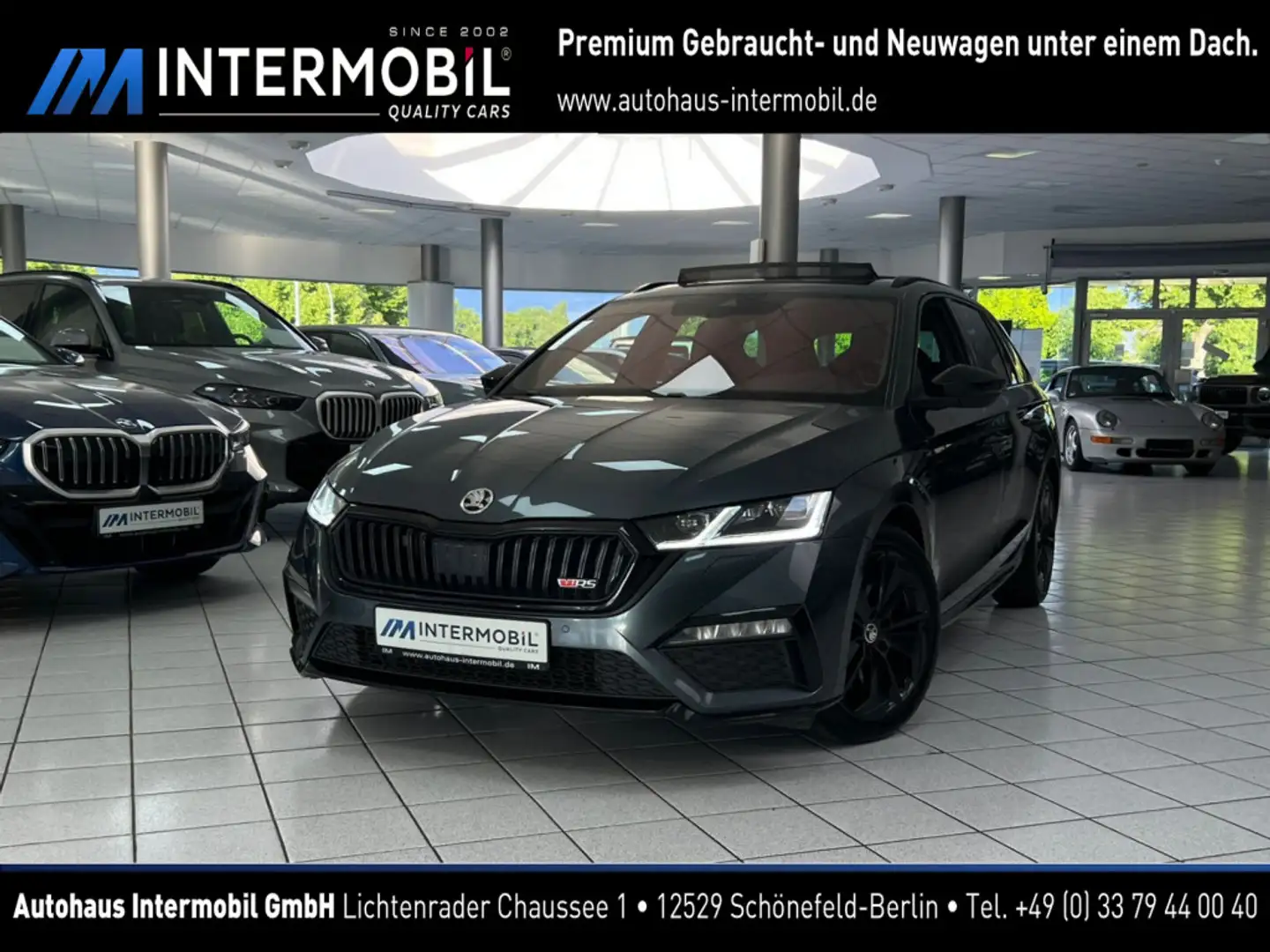 Skoda Octavia RS Combi 2.0 TSI*LED*PANO*TOTW*VIRTU*DAB Gris - 1