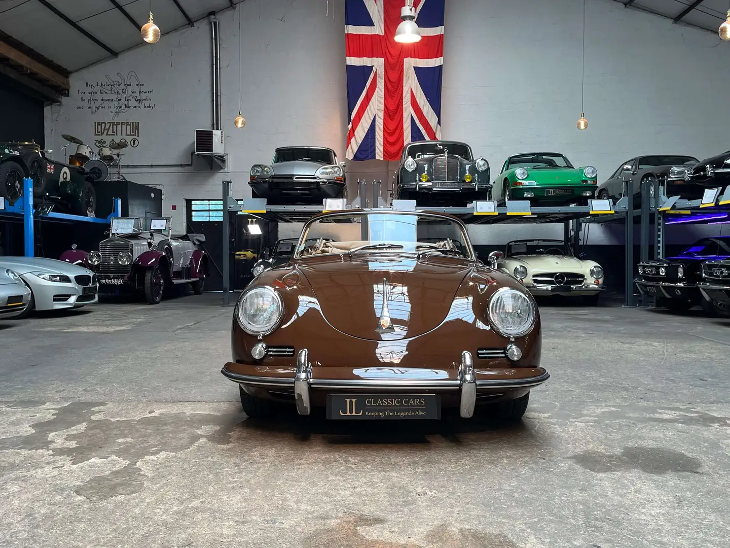 Porsche 356 Super 90 Cabriolet Bruin - 2