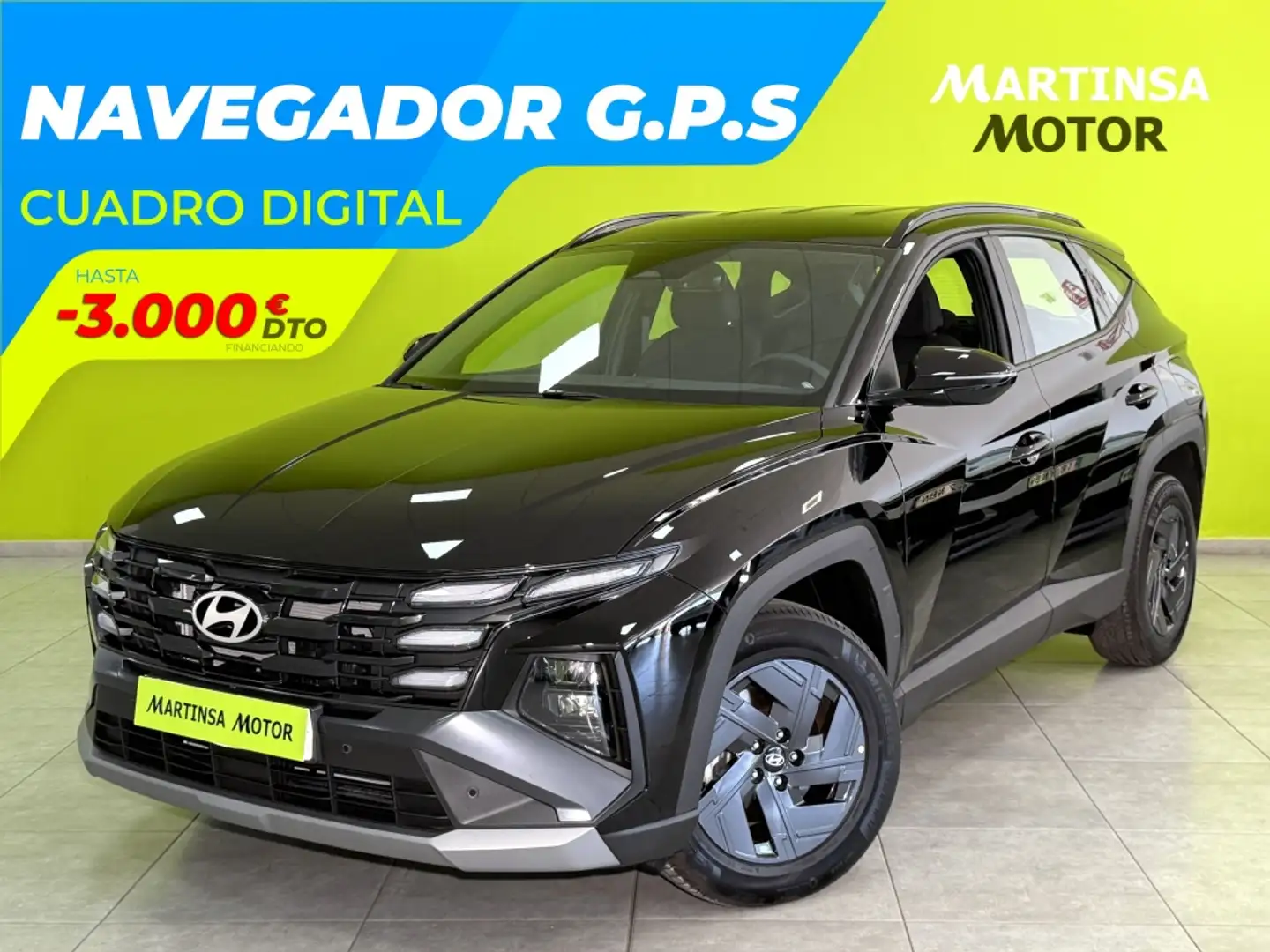 Hyundai TUCSON 1.6 T HEV Black Line AT 239 Negro - 1