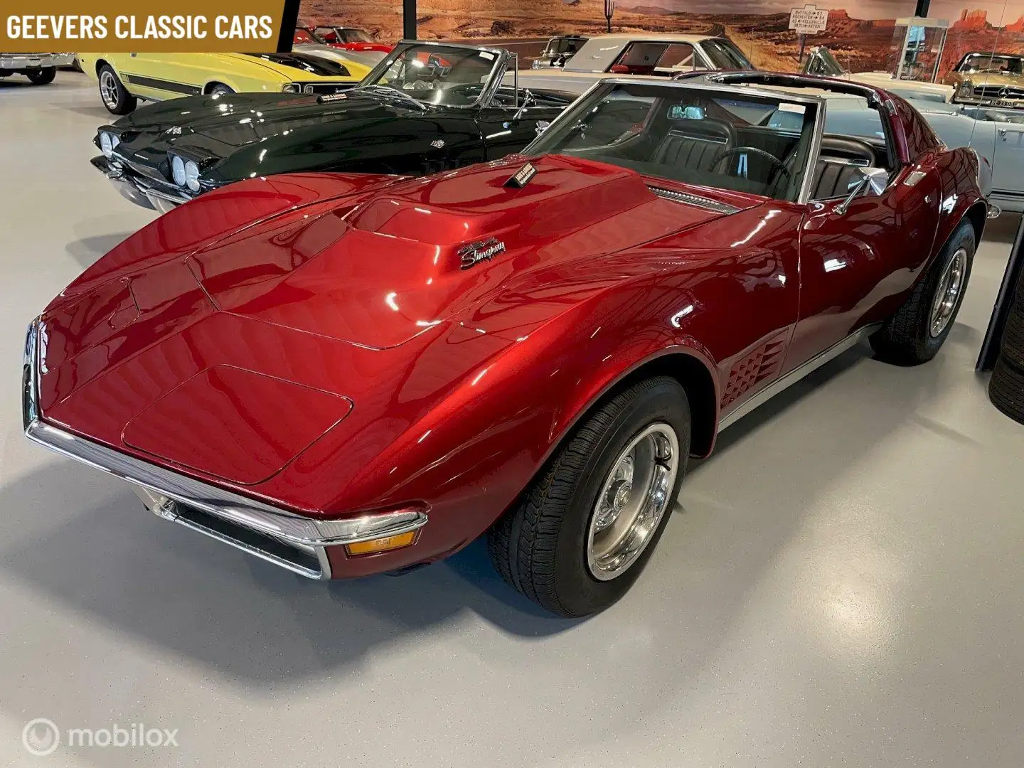 Chevrolet Corvette C3 454 motor Rojo - 2