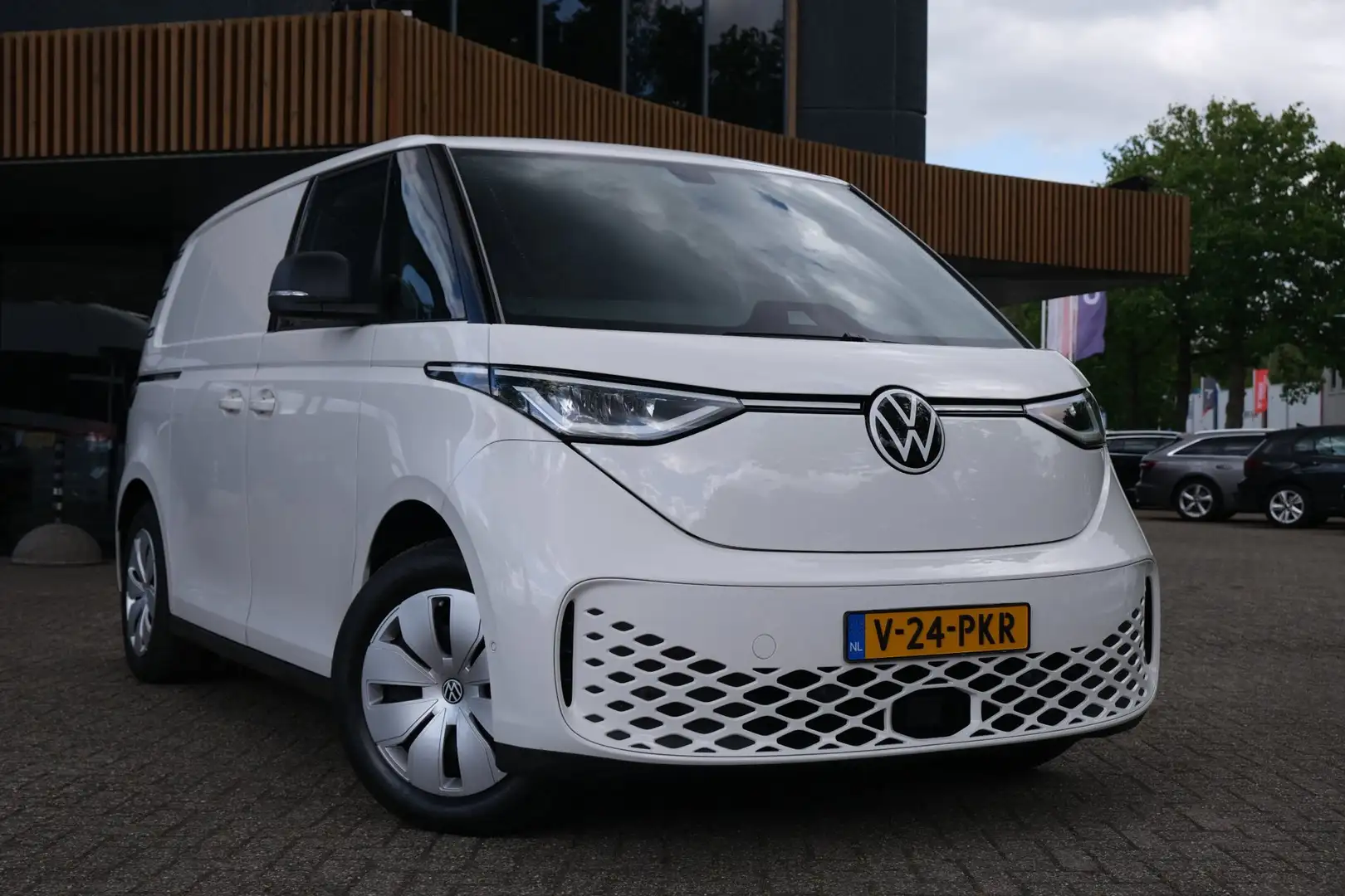 Volkswagen ID. Buzz Cargo 77 kWh|EXCL.BTW|Rijklaar!|Camera|Trekhaak|Carplay| Weiß - 2