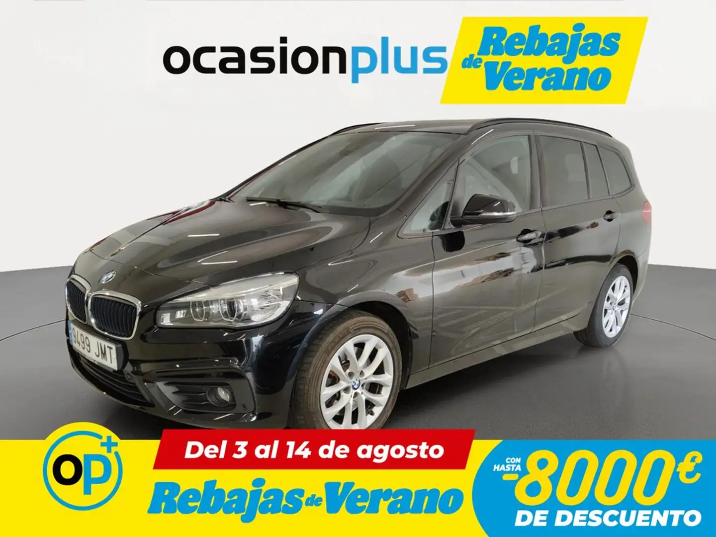 BMW 220 220dA Gran Tourer Negro - 1