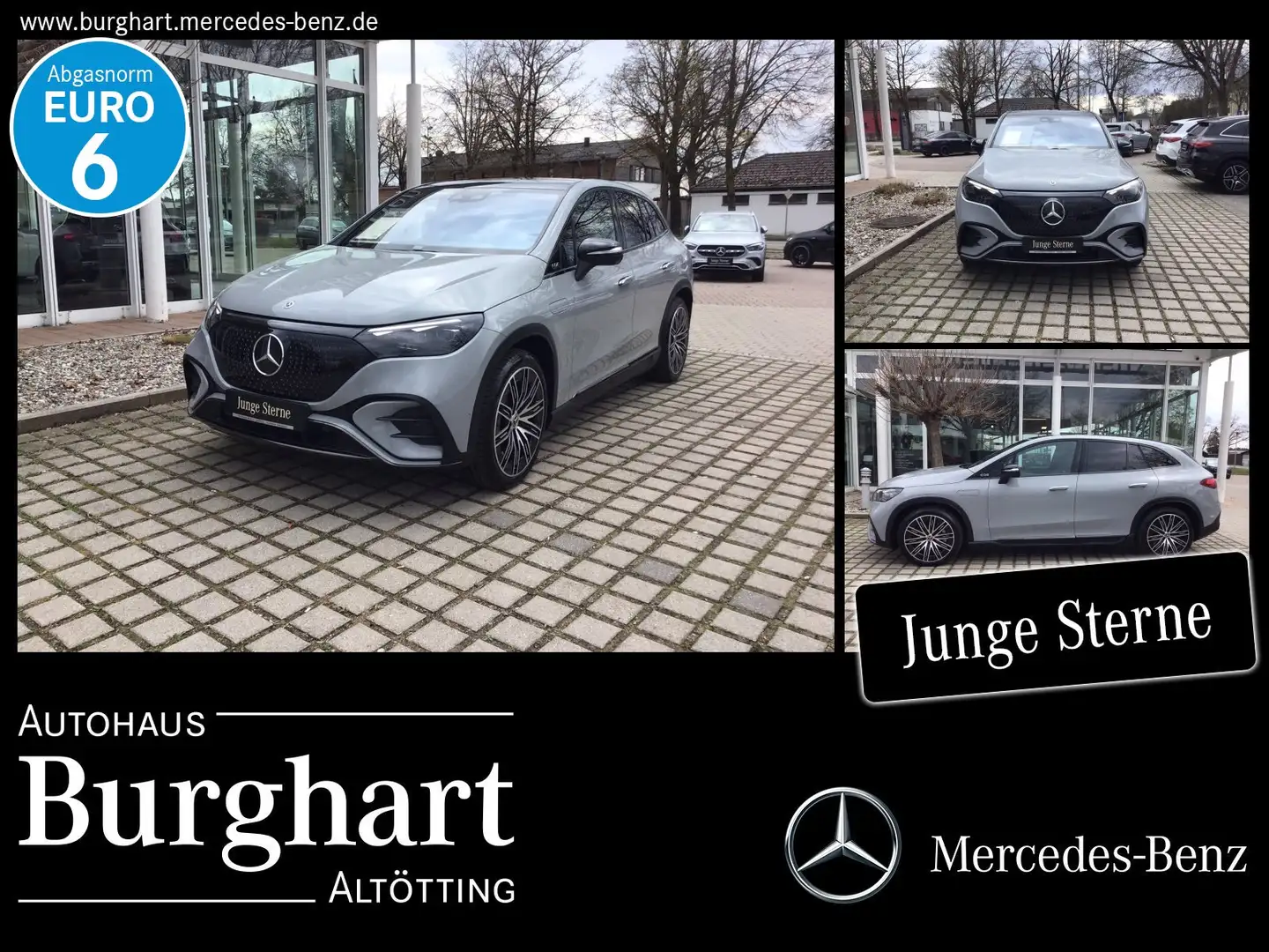 Mercedes-Benz EQE 350 EQE 350 4M SUV AMG Line Premium/Night/Fahrassist Grau - 1