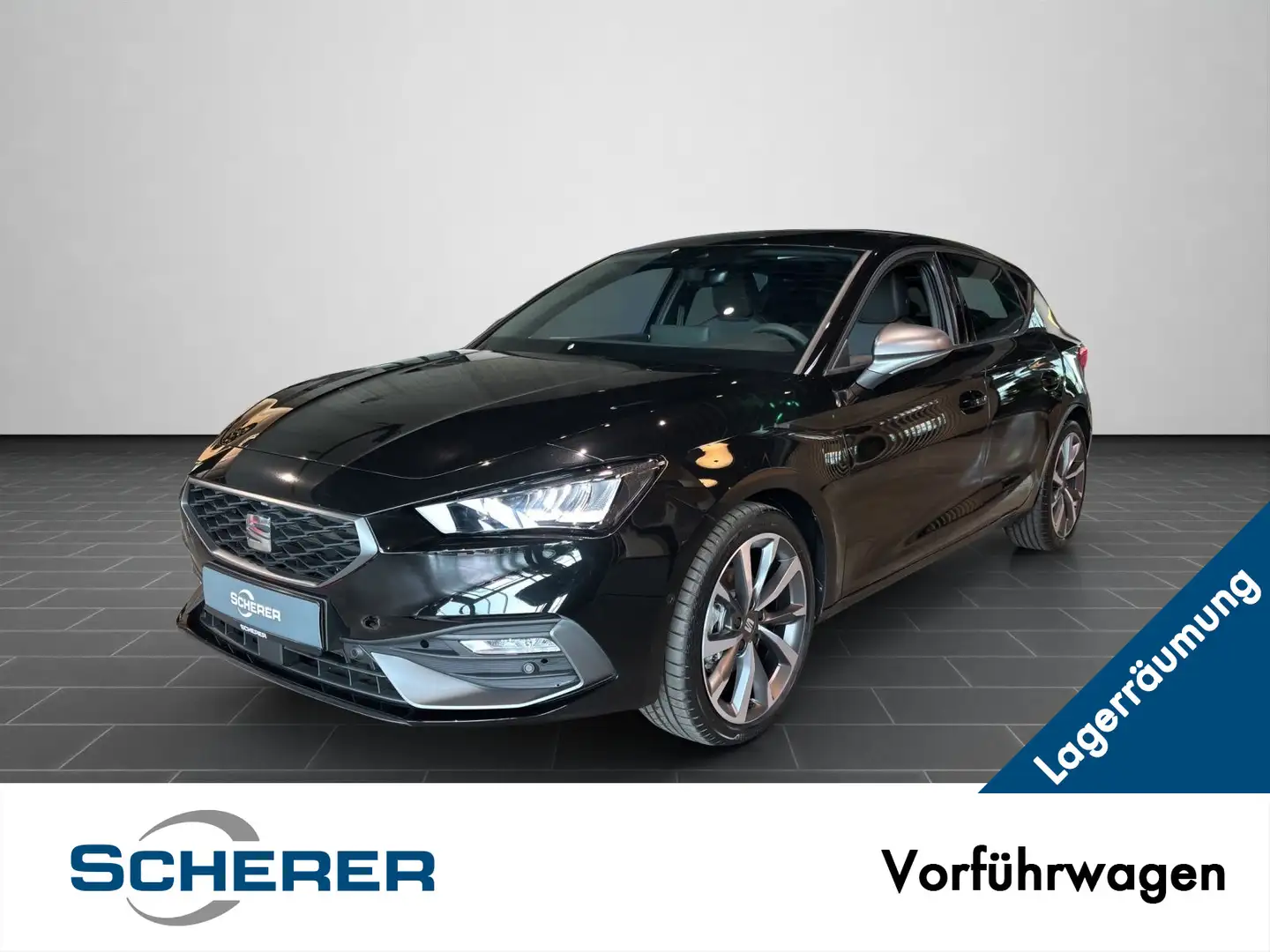 SEAT Leon FR 2.0 TDI 110 kW (150 PS) 7-Gang-DSG Schwarz - 1