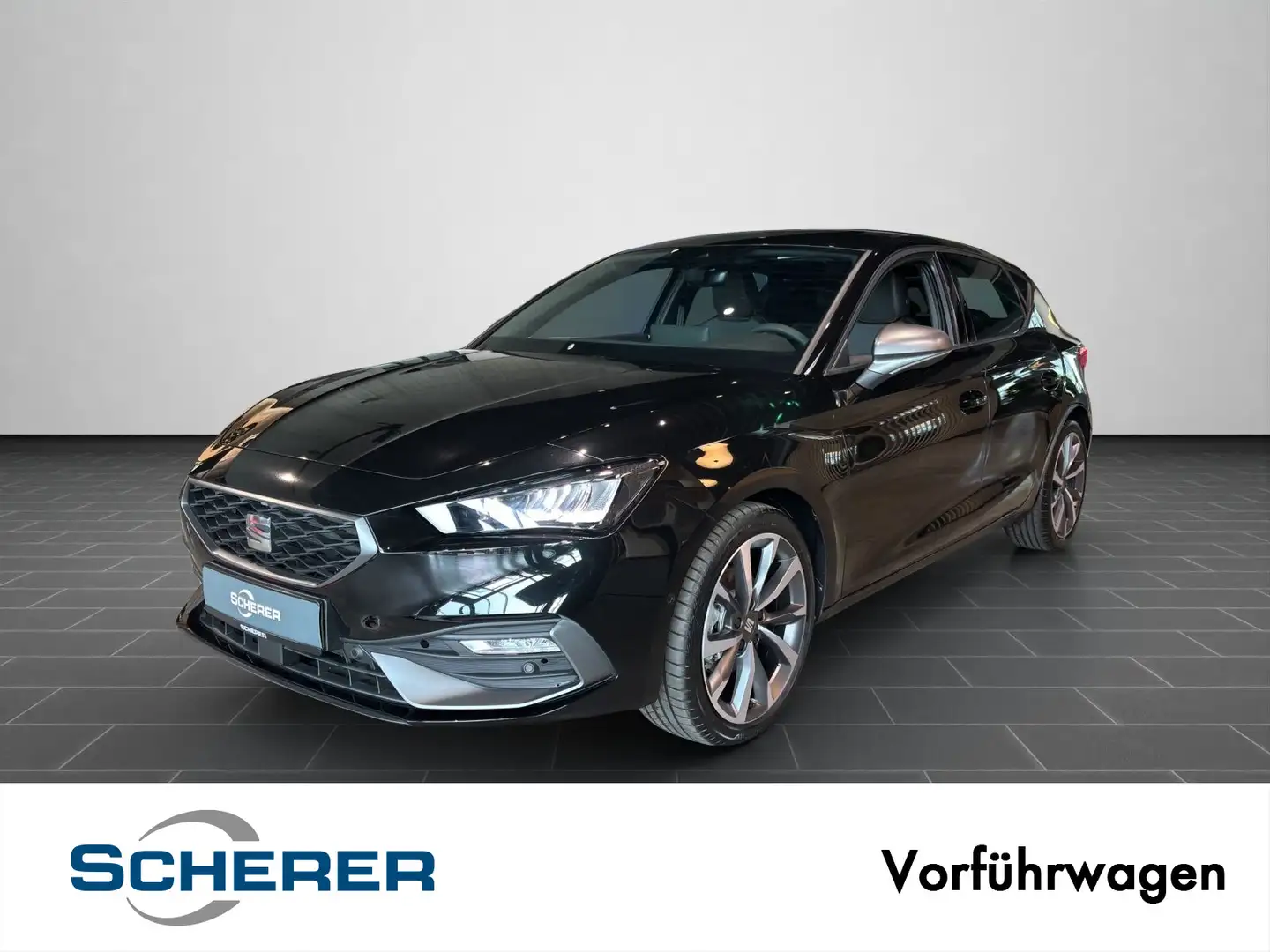 SEAT Leon FR 2.0 TDI 110 kW (150 PS) 7-Gang-DSG Schwarz - 1
