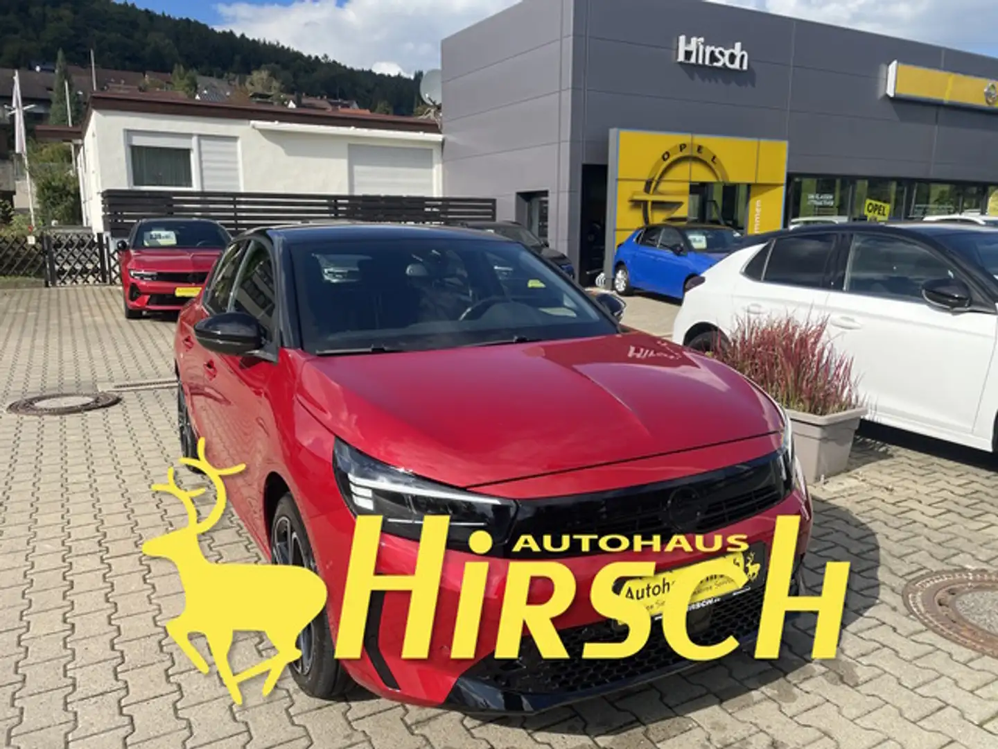 Opel Corsa F 1.2 GS Facelift FL AUTOMATIK+KAMERA+LED+PDC+SHZ+ Rot - 1