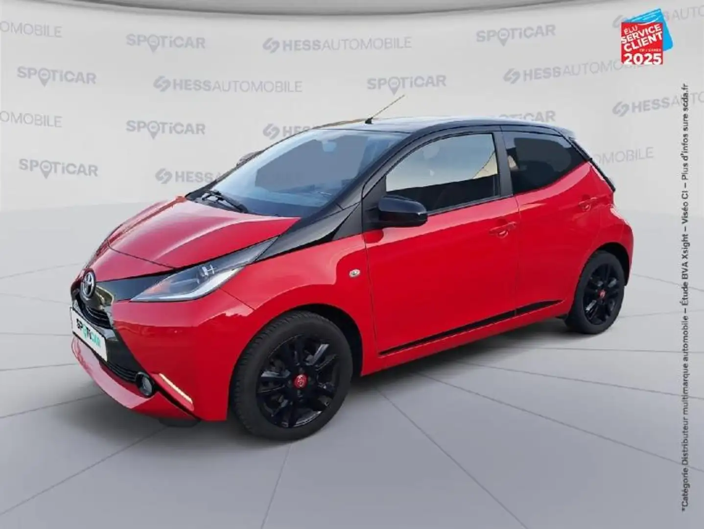 Toyota Aygo 1.0 VVT-i 69ch x-wave 2 x-shift 5p Rouge - 1