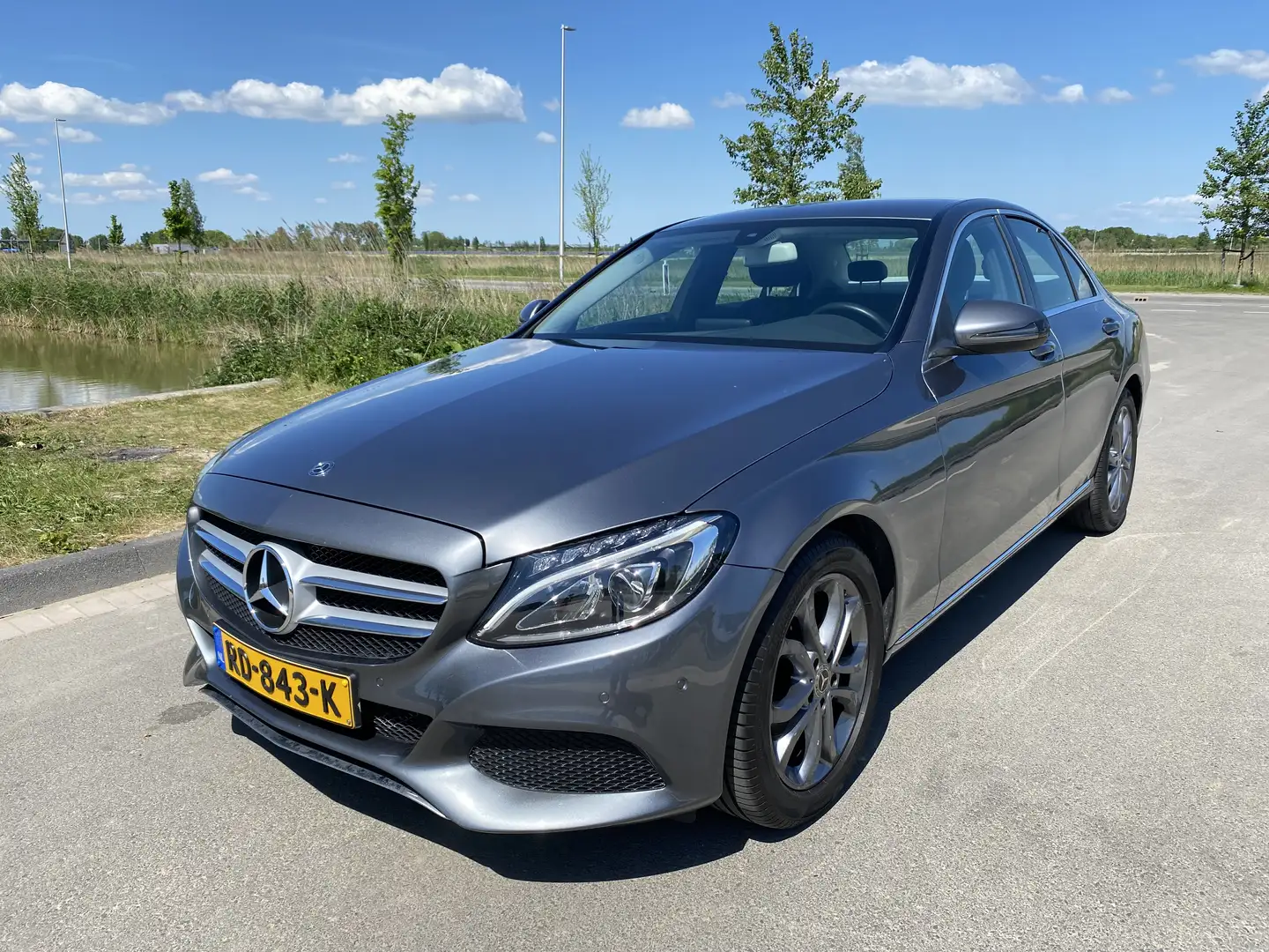 Mercedes-Benz C 180 CDI Business Sol. Dealer Onderhouden Grijs - 2