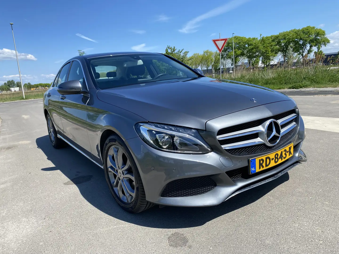 Mercedes-Benz C 180 CDI Business Sol. Dealer Onderhouden Grijs - 1