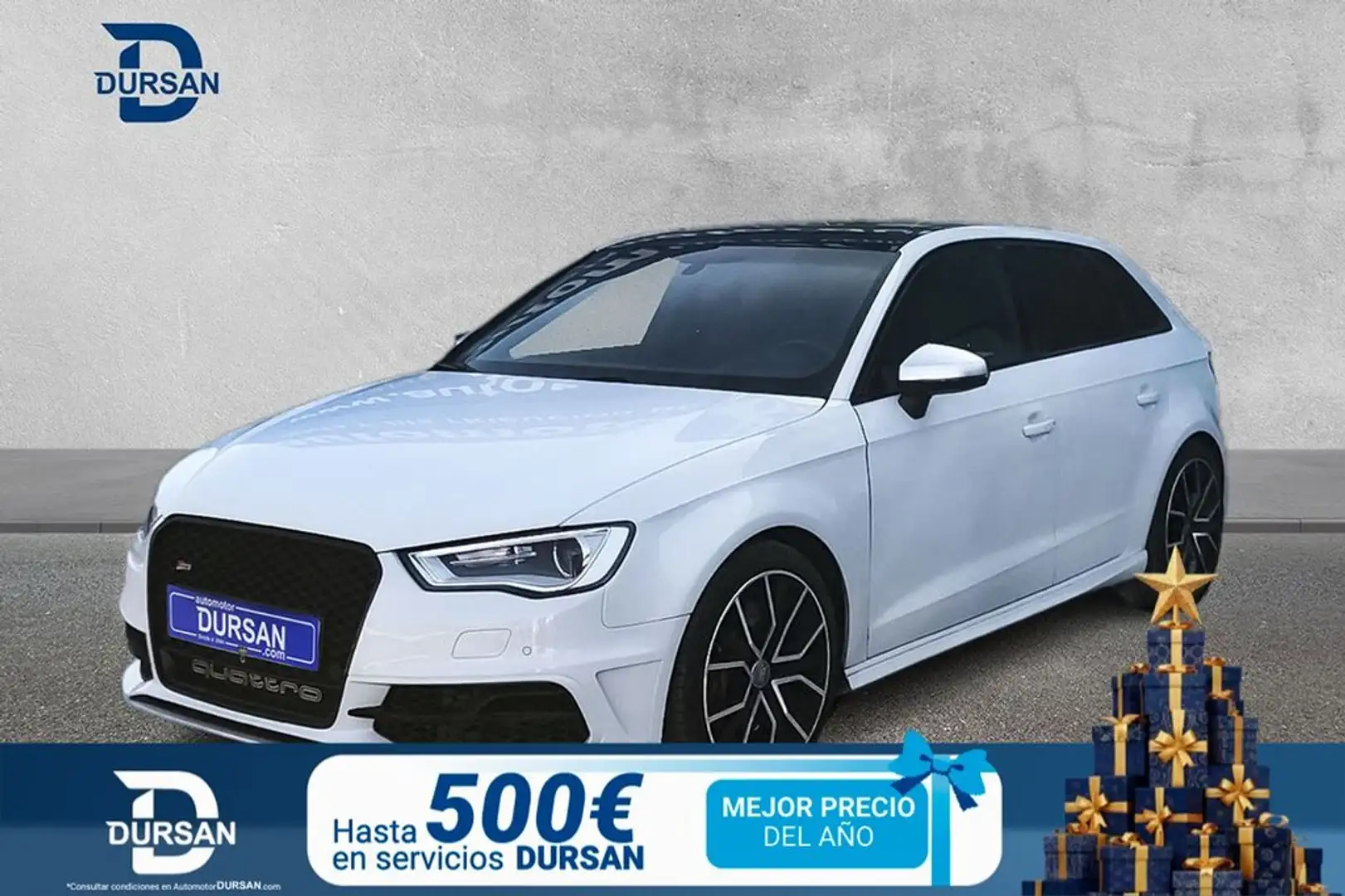 Audi A3 Sportback 2.0 TFSI S3 quattro S tronic Weiß - 1