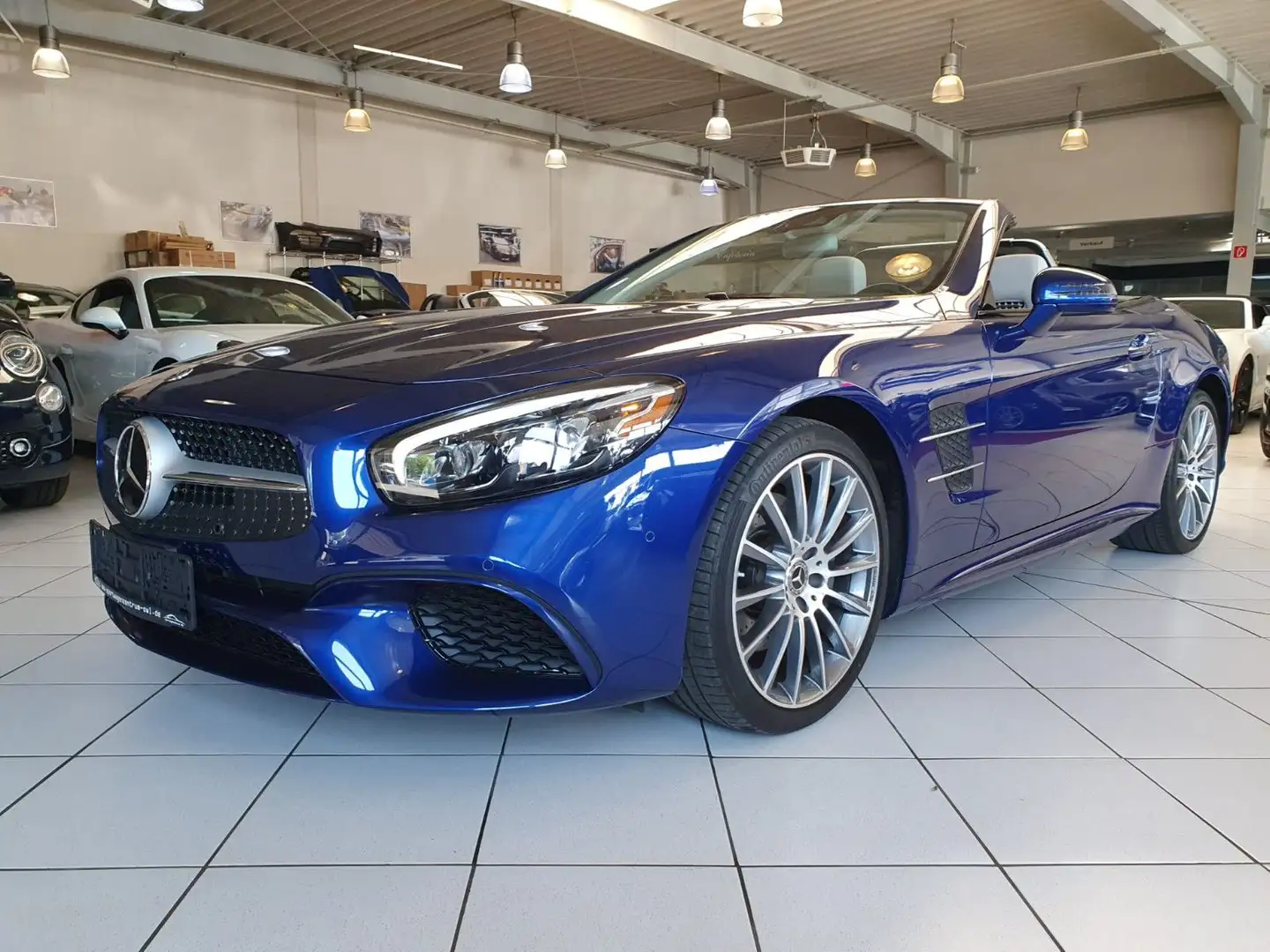 Mercedes-Benz SL 500 Roadster *AMG-OPTIK*AIRSCAF*KEYLESS*MwSt Azul - 1