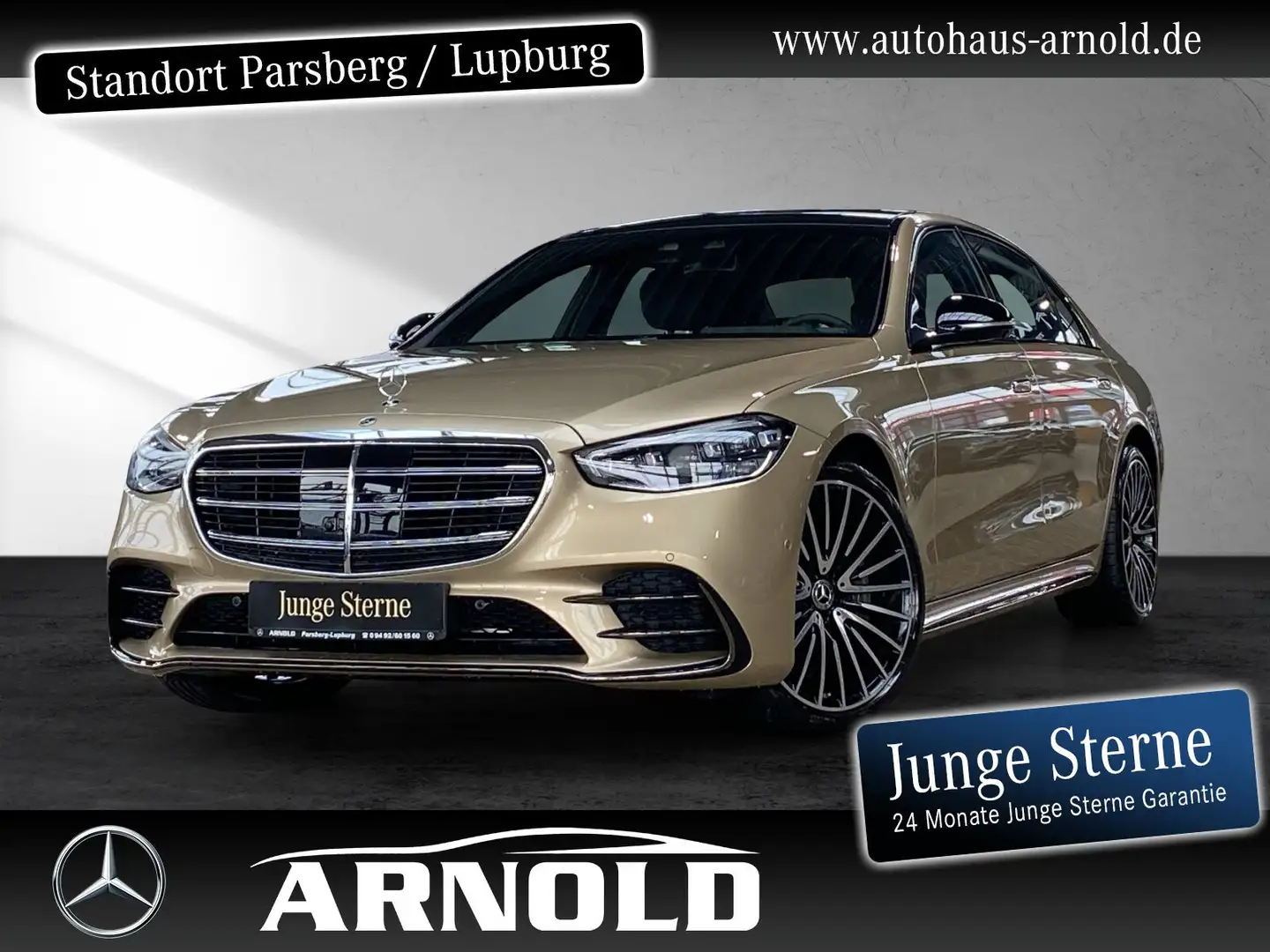Mercedes-Benz S 580 S 580 4M Lang AMG Line 360° Pano AIRM Fahrass-P. Or - 1