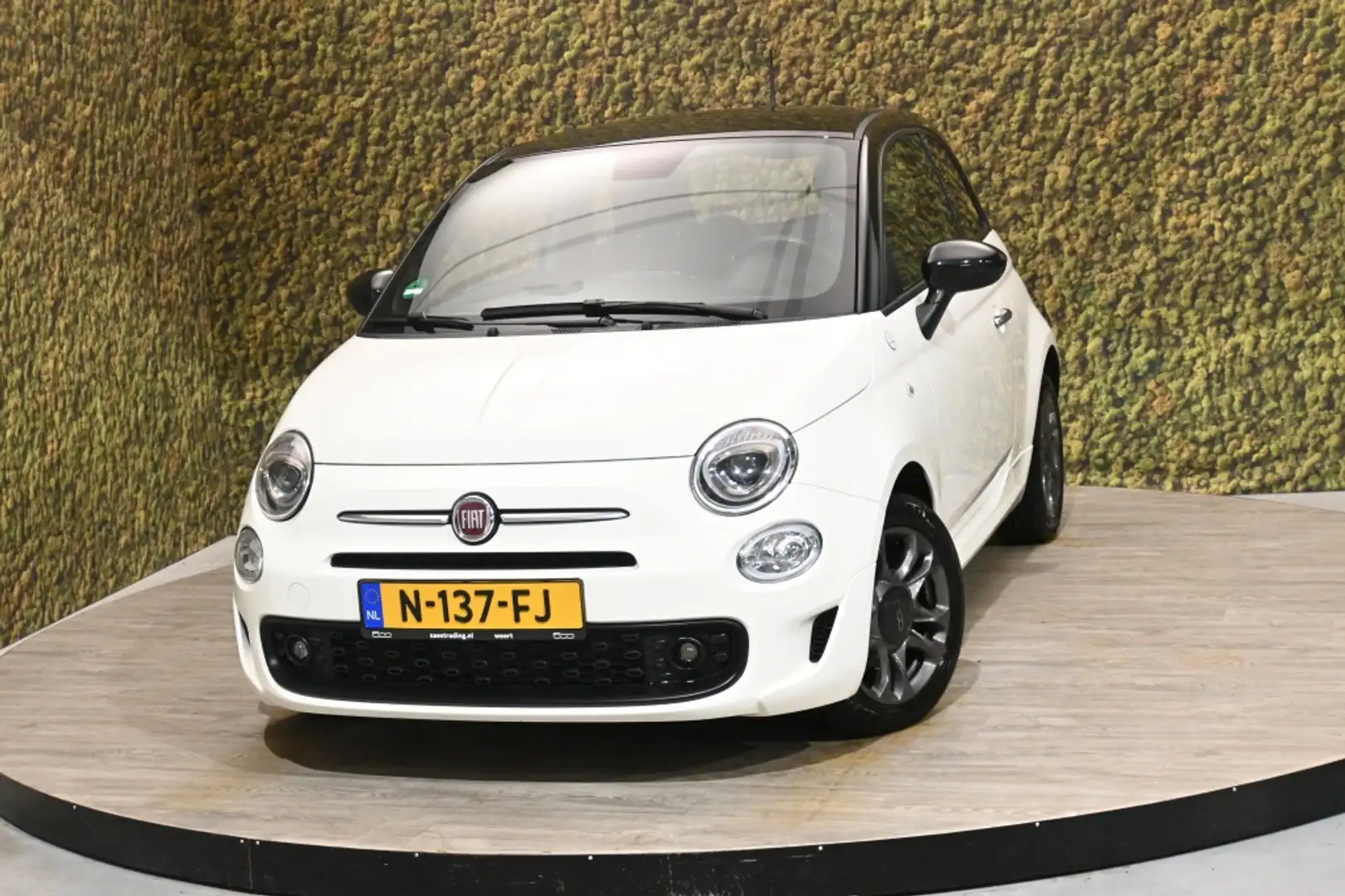 Fiat 500 1.0 Hybr. Sport *Navi *Unieke uitvoering Blanco - 1