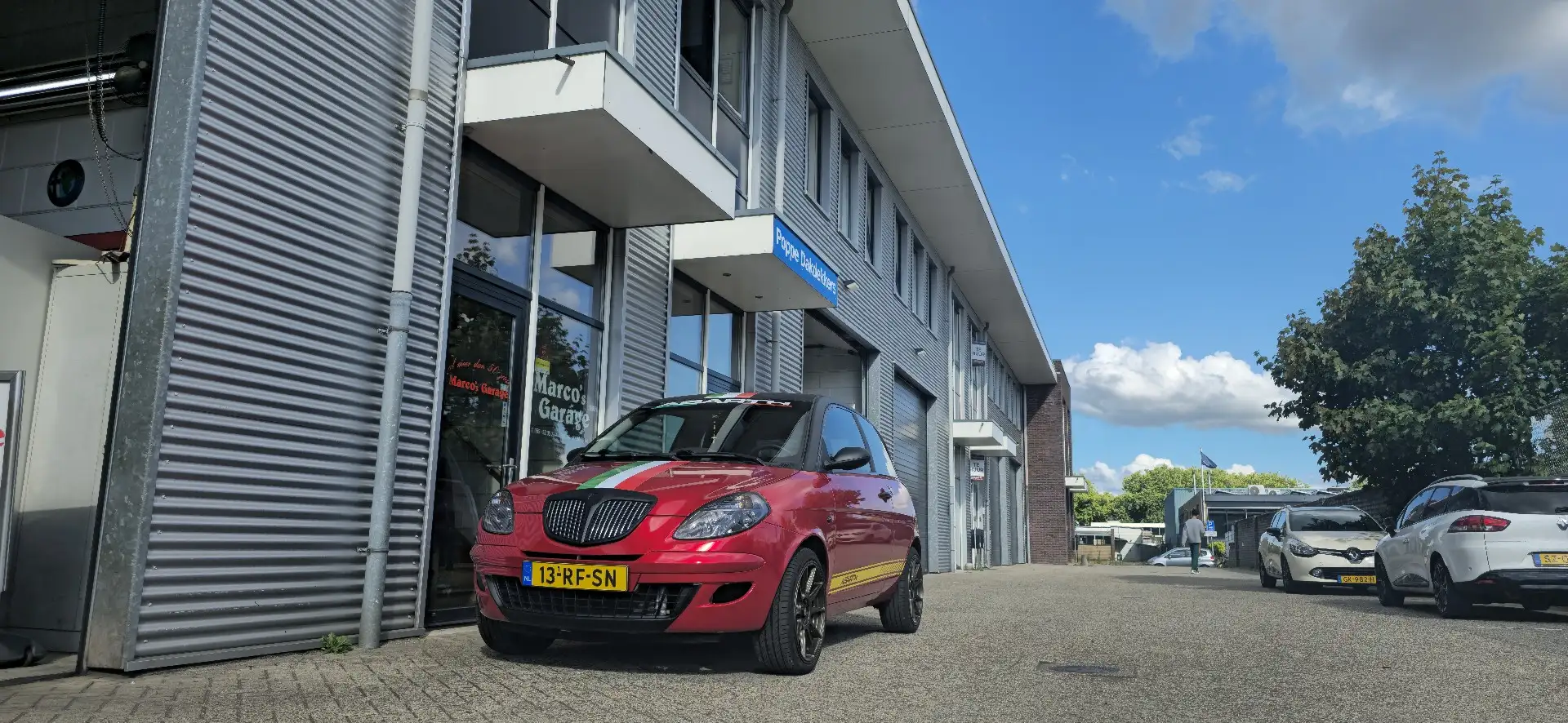 Lancia Ypsilon 1.2 Argento Rood - 1