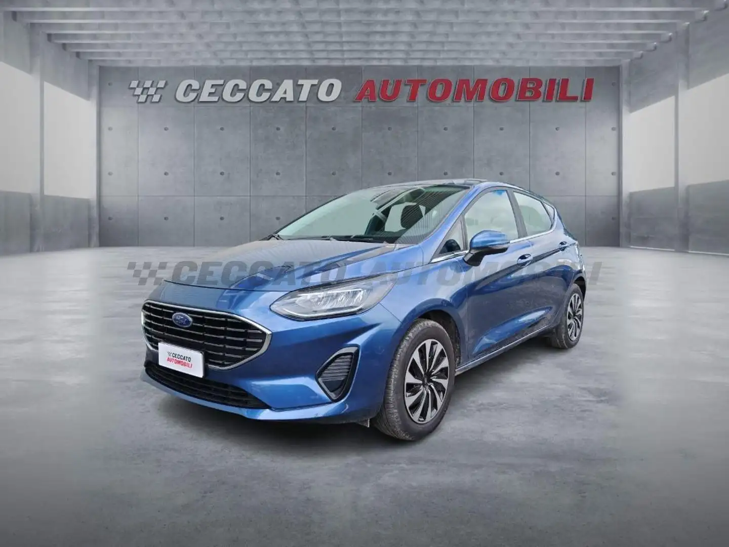 Ford Fiesta Fiesta 5p 1.1 Titanium 75cv Blu/Azzurro - 1
