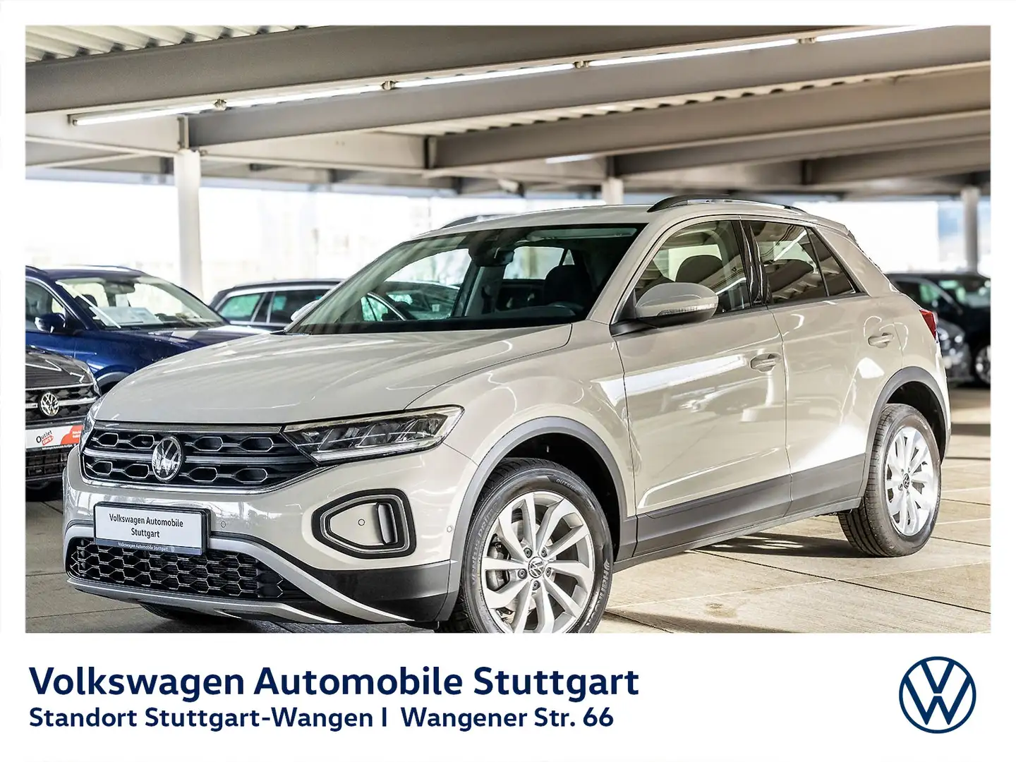 Volkswagen T-Roc Life 1.5 TSI DSG Navi Kamera ACC SHZ Grau - 1