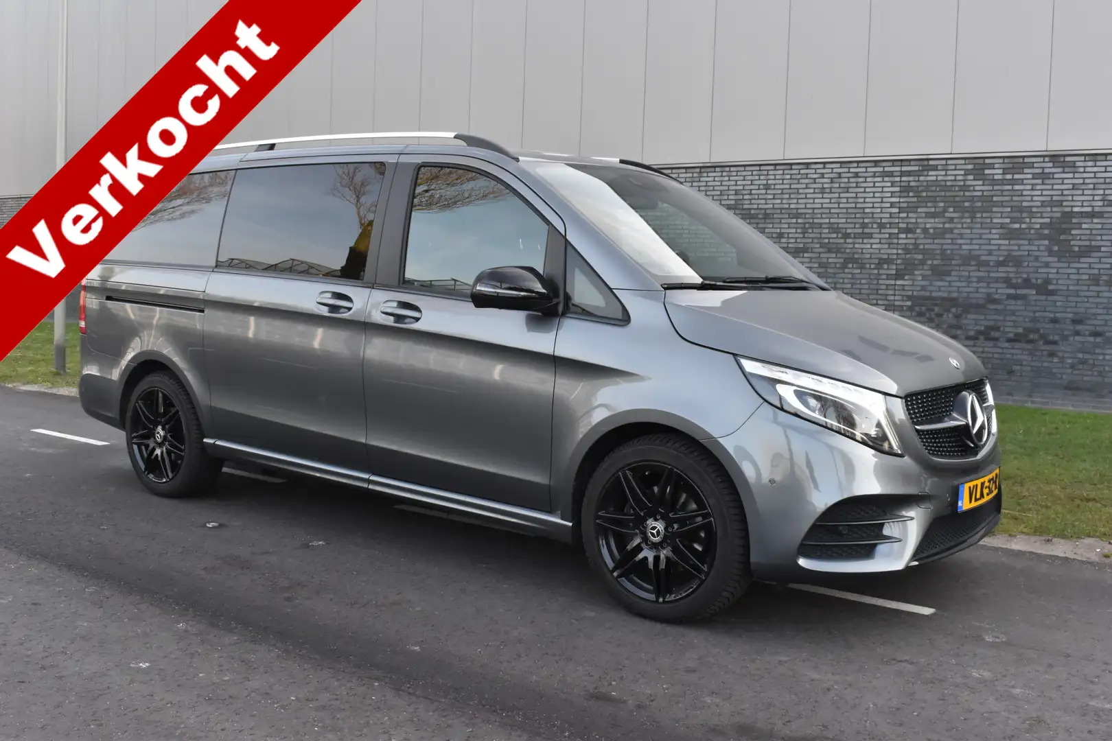 Mercedes-Benz V 300 300d Lang DC Avantgarde Luchtvering Camera afneemb Grijs - 1