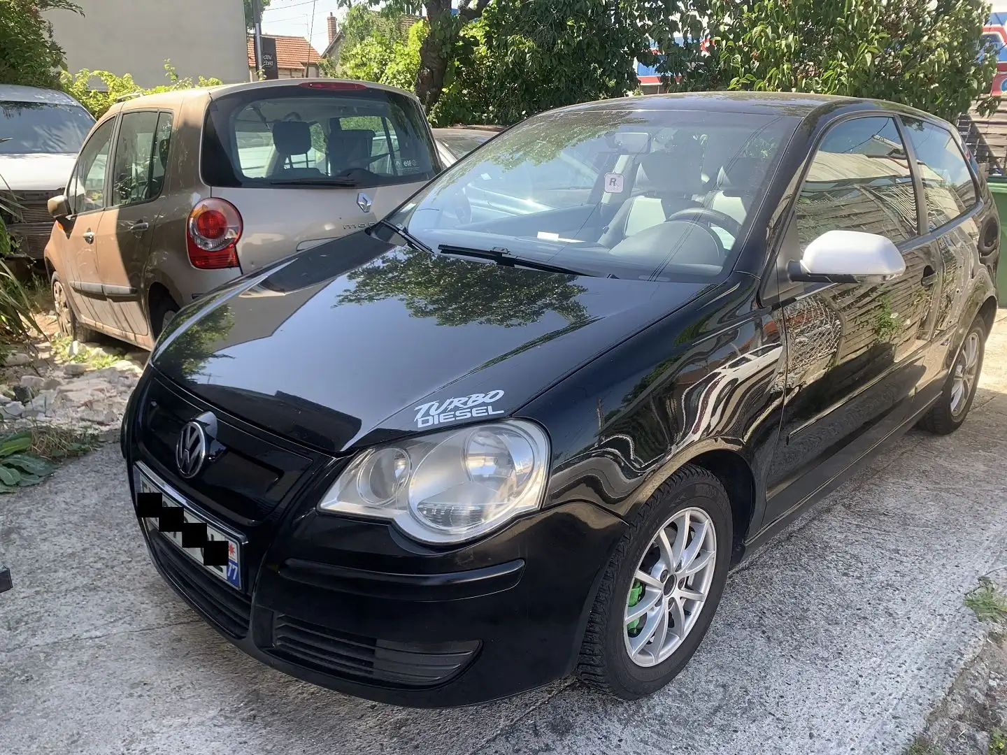 Volkswagen Polo 1.4 TDI 80CH DPF BLUEMOTION 3P Noir - 1