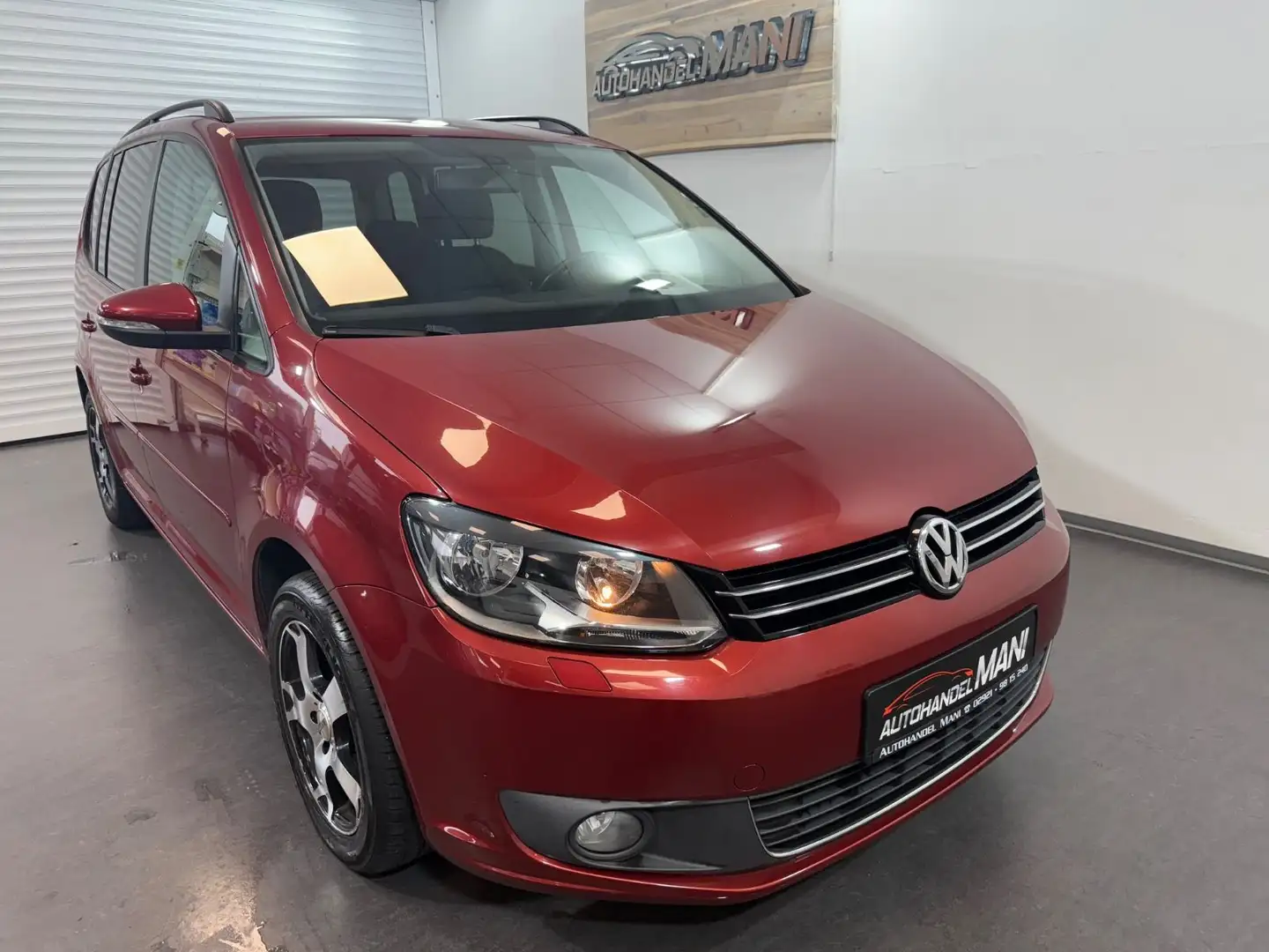 Volkswagen Touran Comfortline BMT/Alu/Klima/PDC/  7- Sitzen Rot - 1