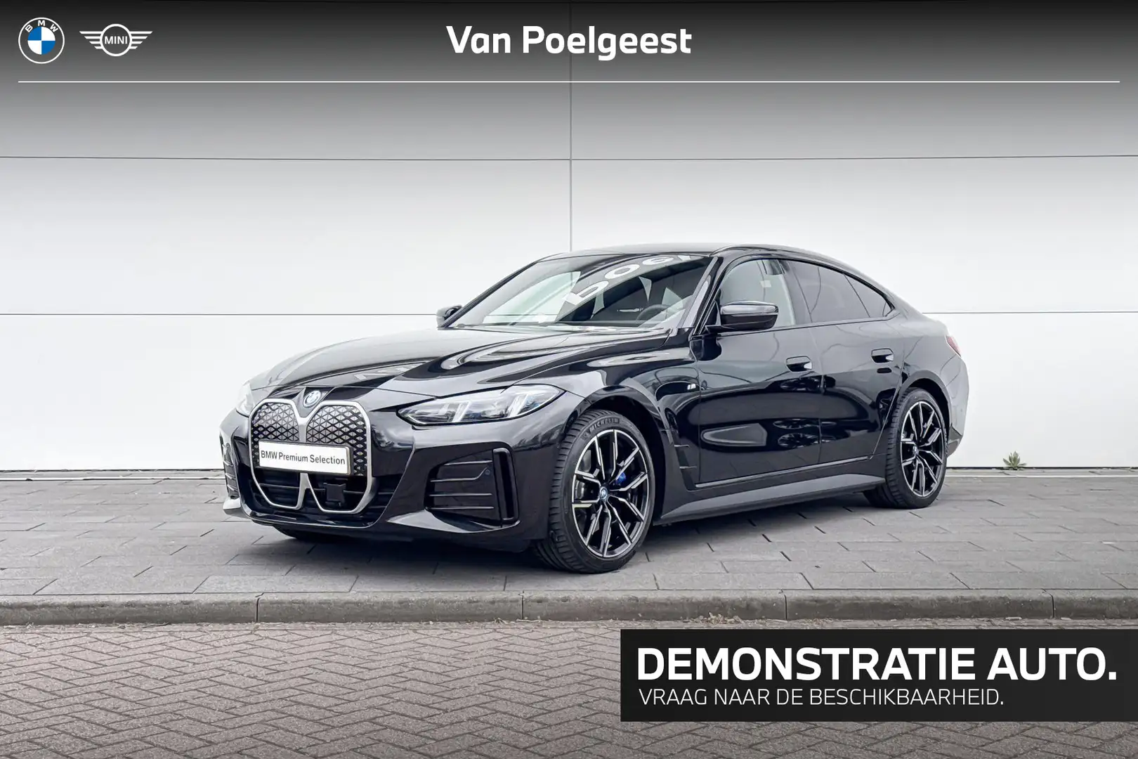 BMW i4 eDrive40 84 kWh Zwart - 1
