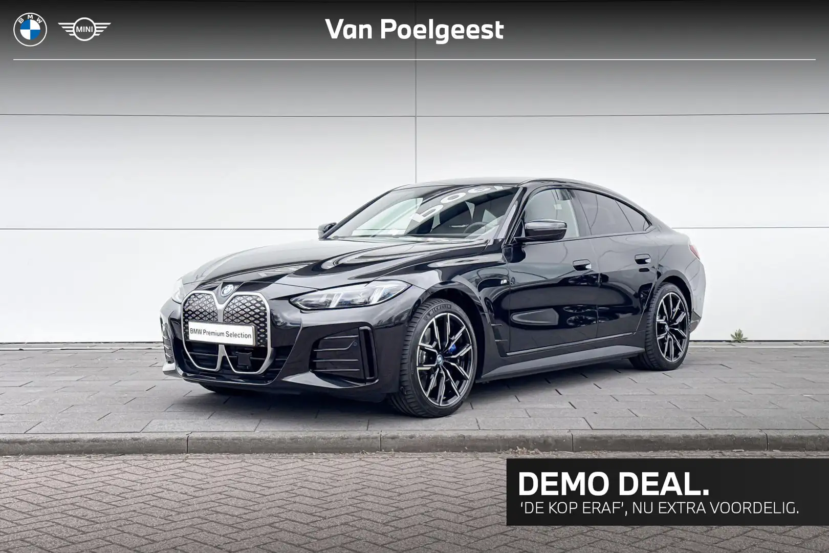 BMW i4 eDrive40 M-Sport Zwart - 1