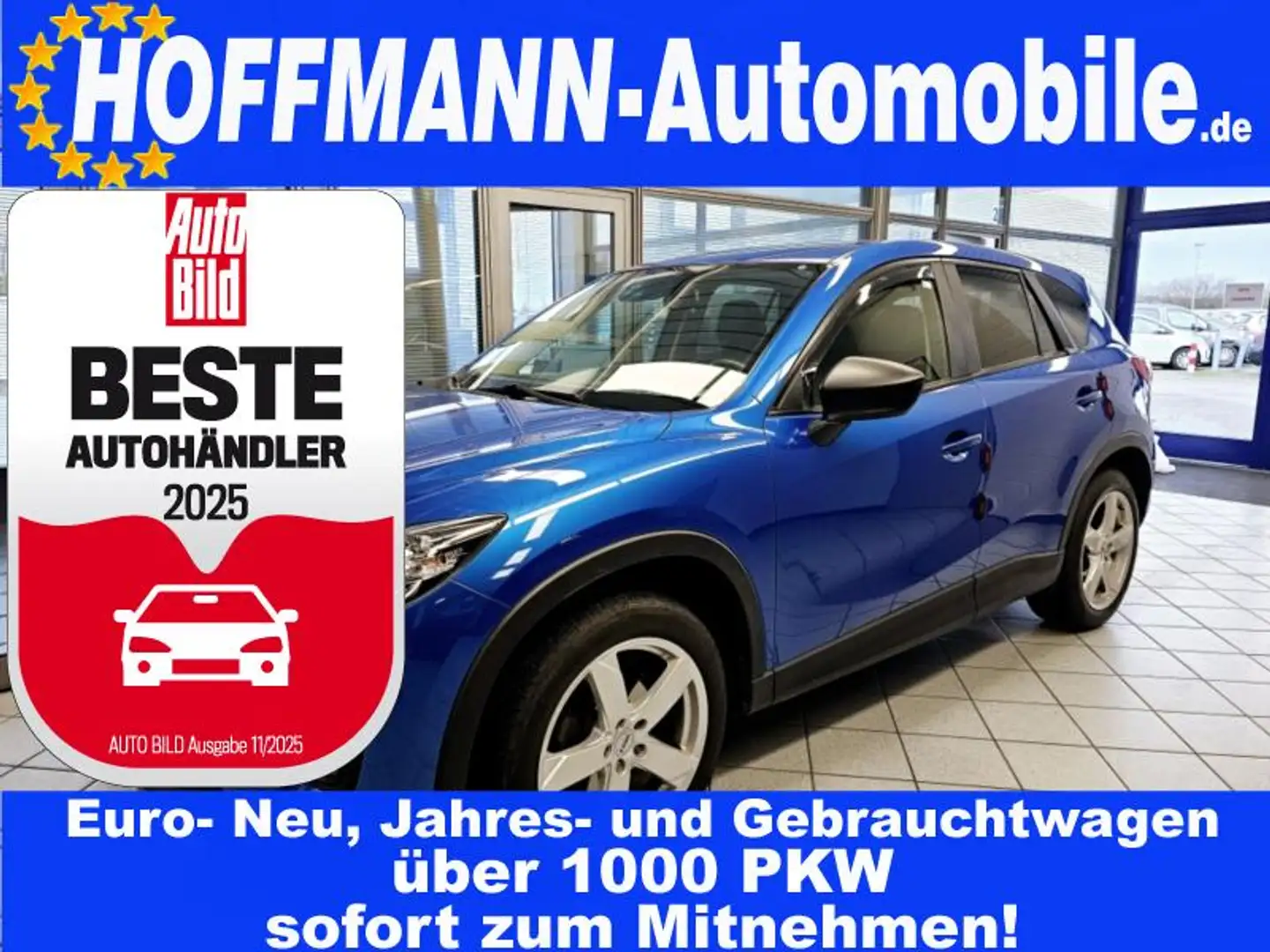 Mazda CX-5 Allrad,Leder,AHK,Sitzheizung,Kamera Albastru - 1