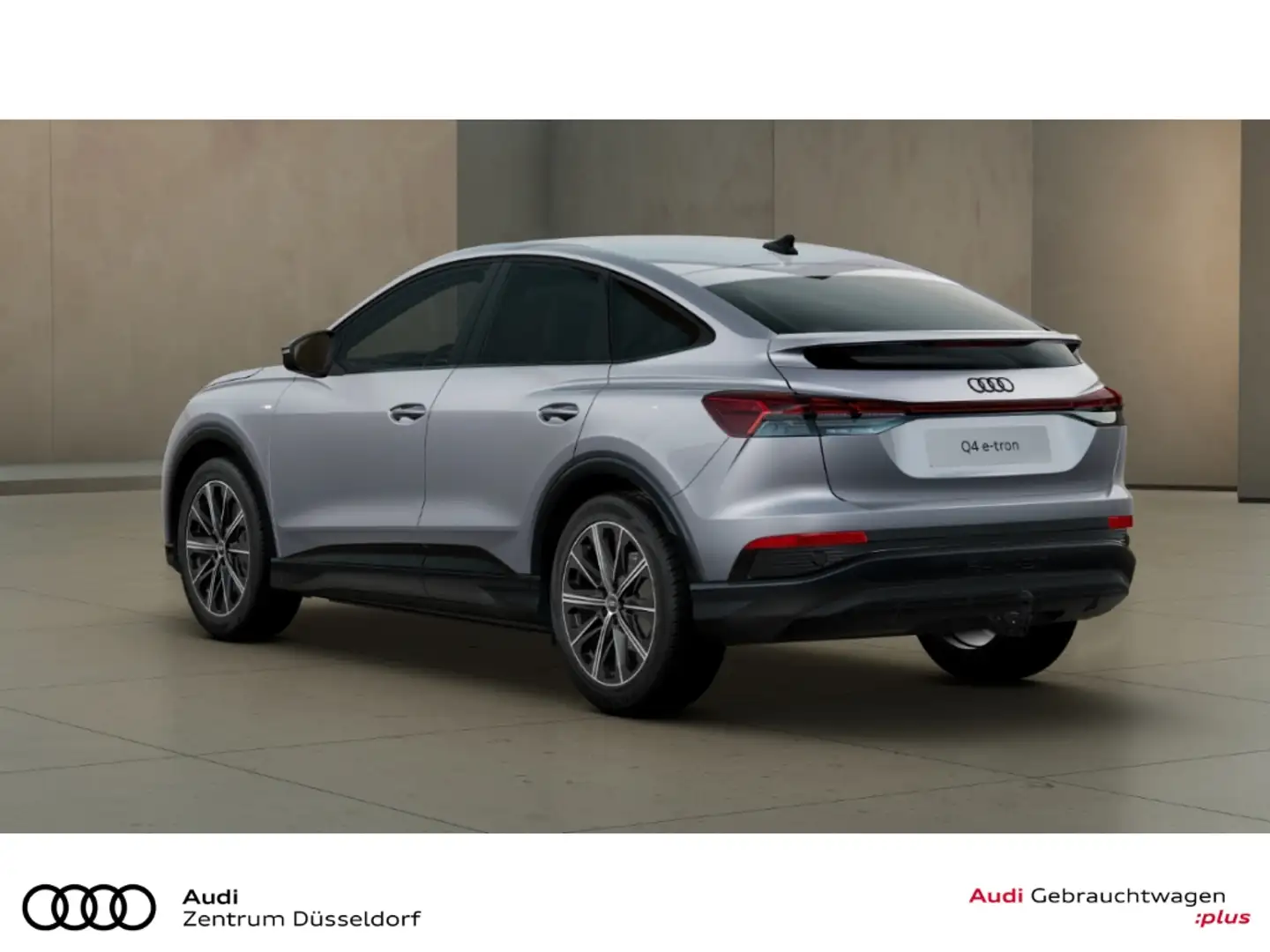 Audi Q4 e-tron Sportback 45 S line AHK Matrix Anschlussgarantie 3 Plateado - 2