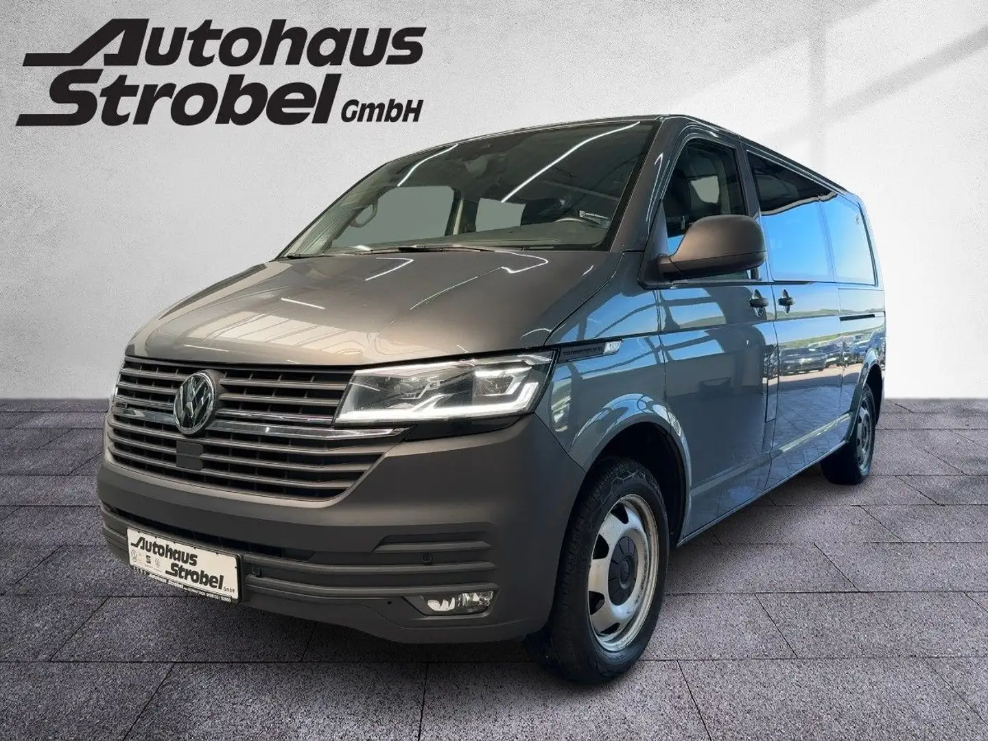 Volkswagen T6.1 Kombi 2.0 TDI DSG 4M 7-Sitze ACC Navi LED K Gris - 2