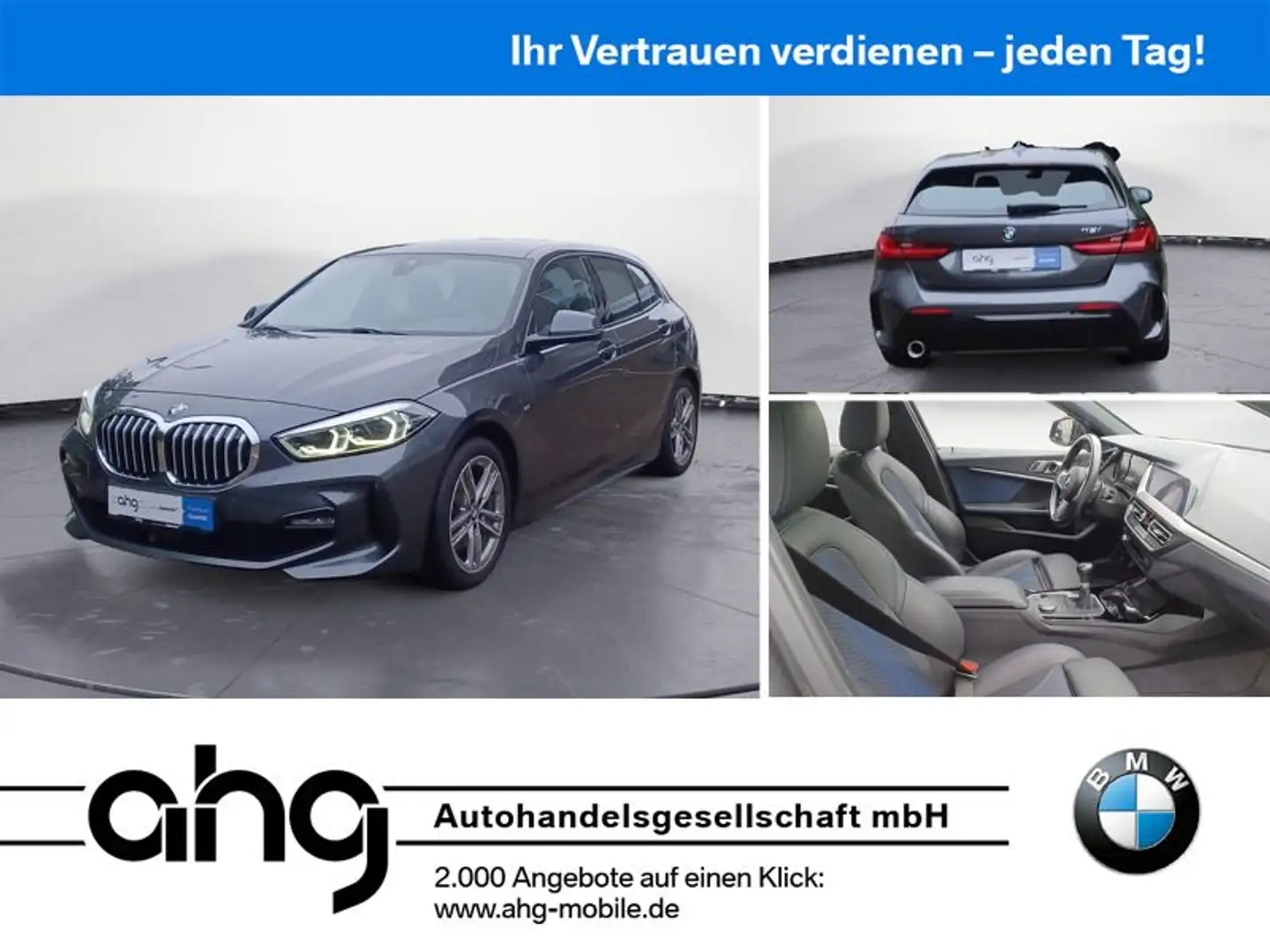 BMW 118 i M Sport *LiveCockpitNavi*LED*PDC*SHZ* Gris - 1