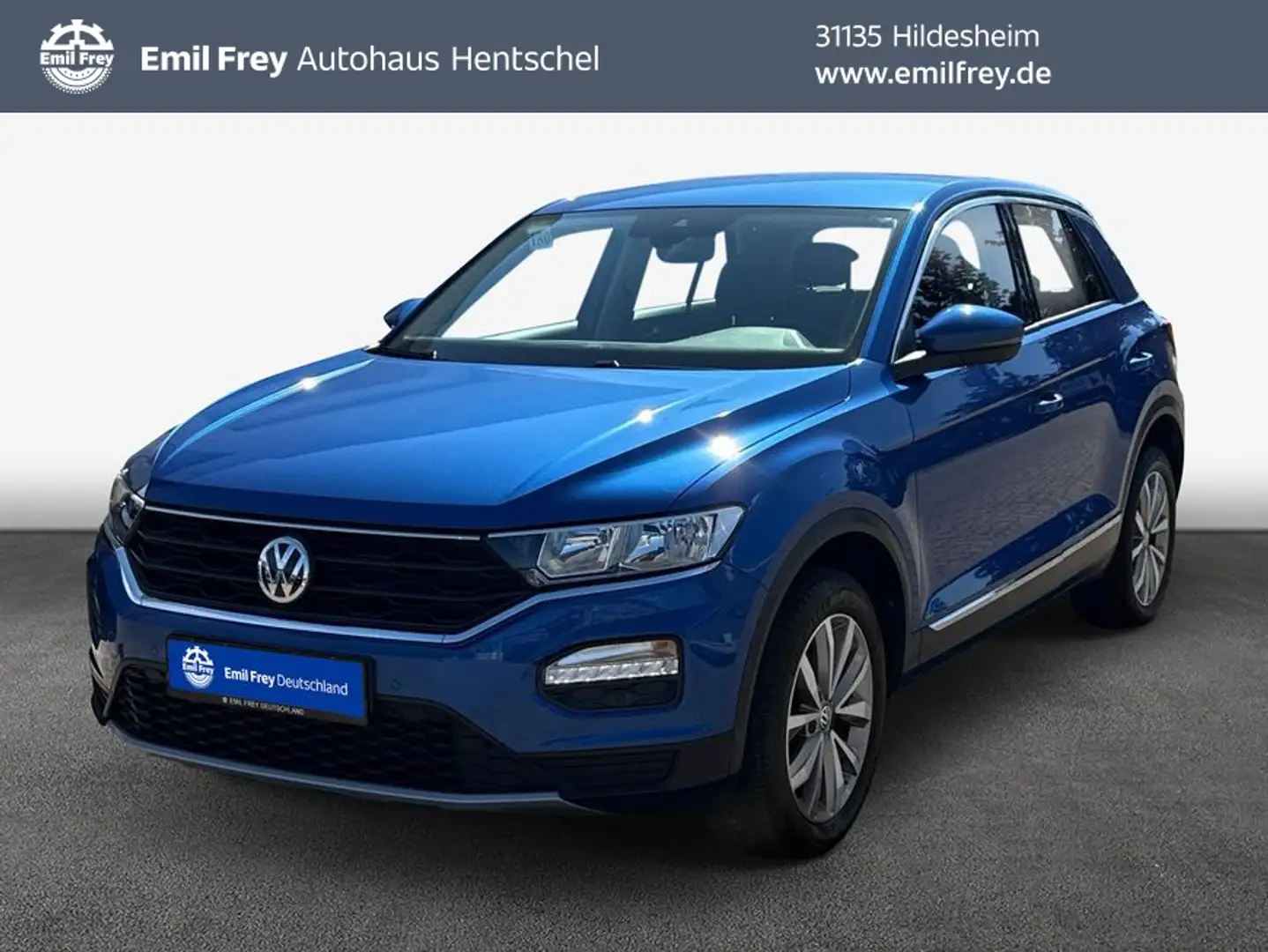 Volkswagen T-Roc 1.0 TSI OPF Style WINTER AHK KLIMA Blau - 1