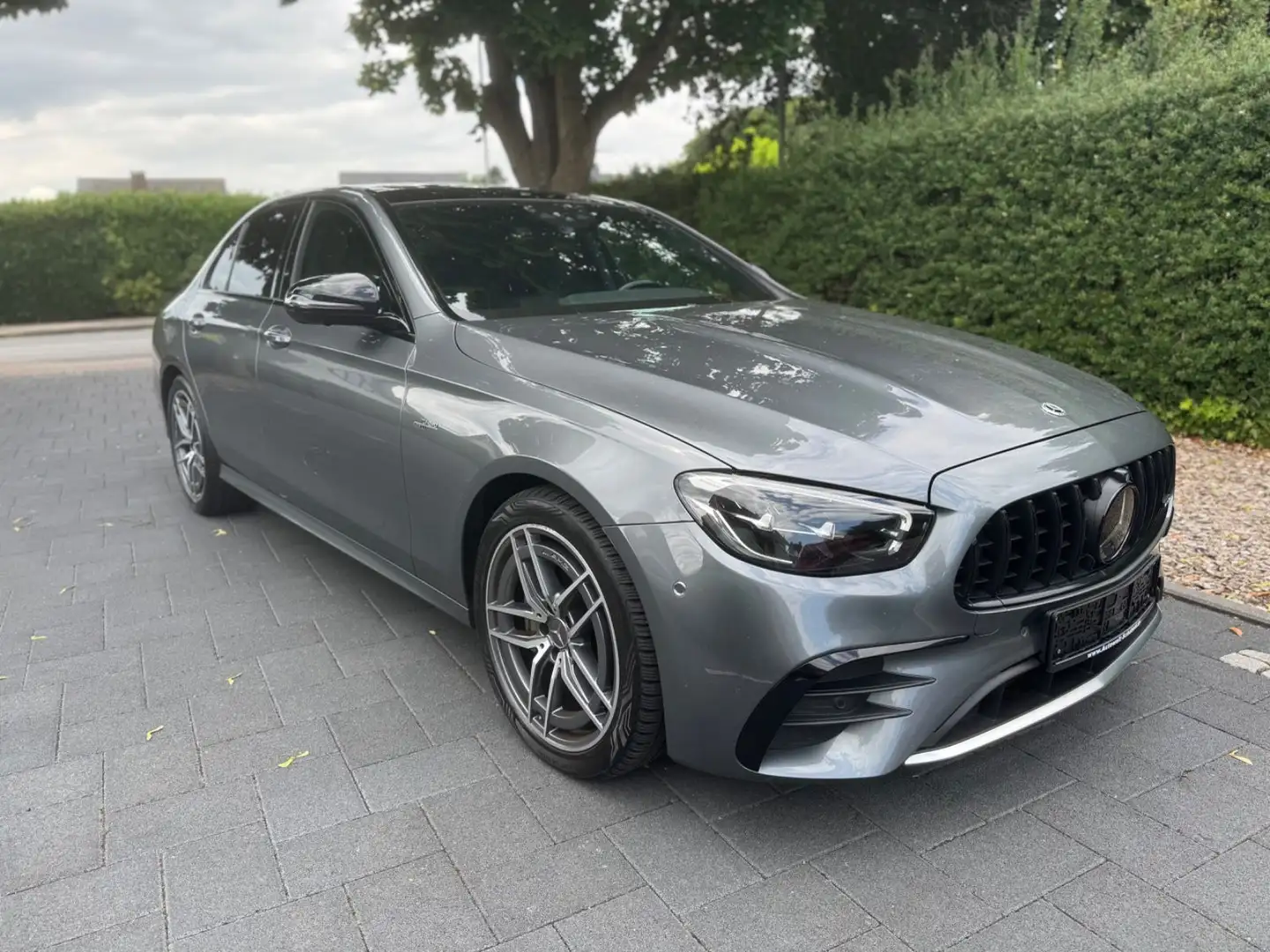 Mercedes-Benz E 53 AMG 4Matic+ 2Hand Unfallfrei Mwst ausweisba Grau - 2