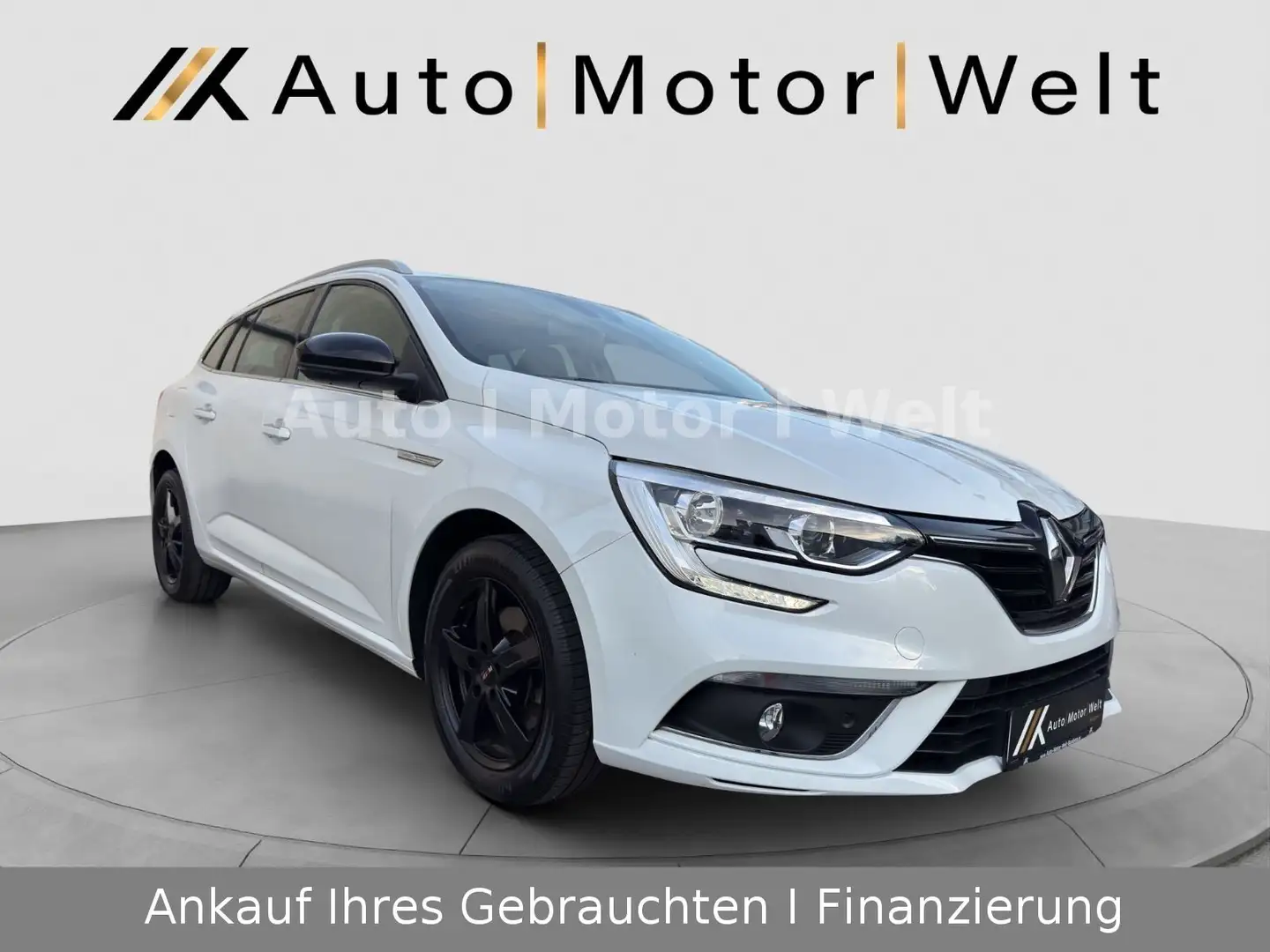 Renault Megane IV Grandtour Limited 1.Hand SHZ/ALU/TMPMT Blanc - 1