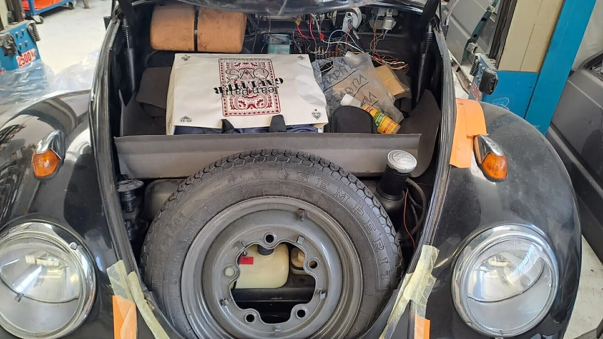 Volkswagen Maggiolino 6 volt cabrio Czarny - 2
