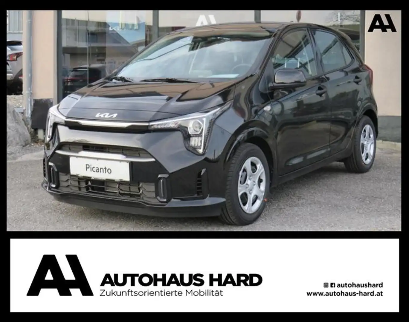 Kia Picanto 1,0 MPI Titan MT5 Schwarz - 1
