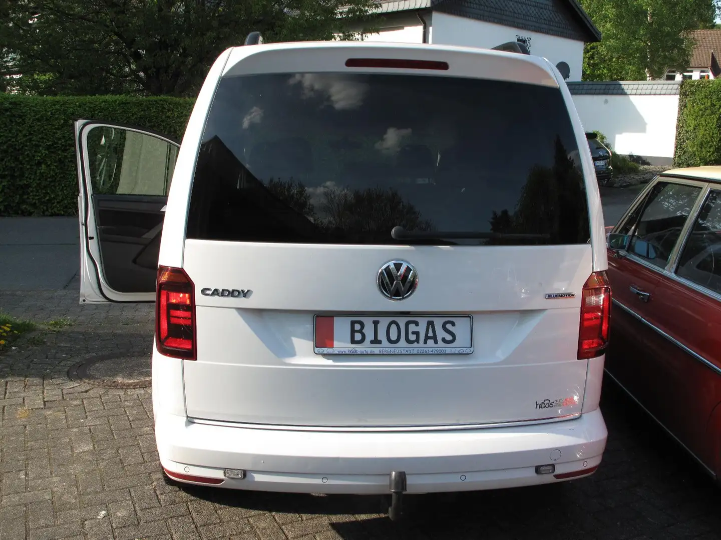 Volkswagen Caddy 1,4 TGI Comfortll. Xenon NAV KAM SIH REL Bianco - 2