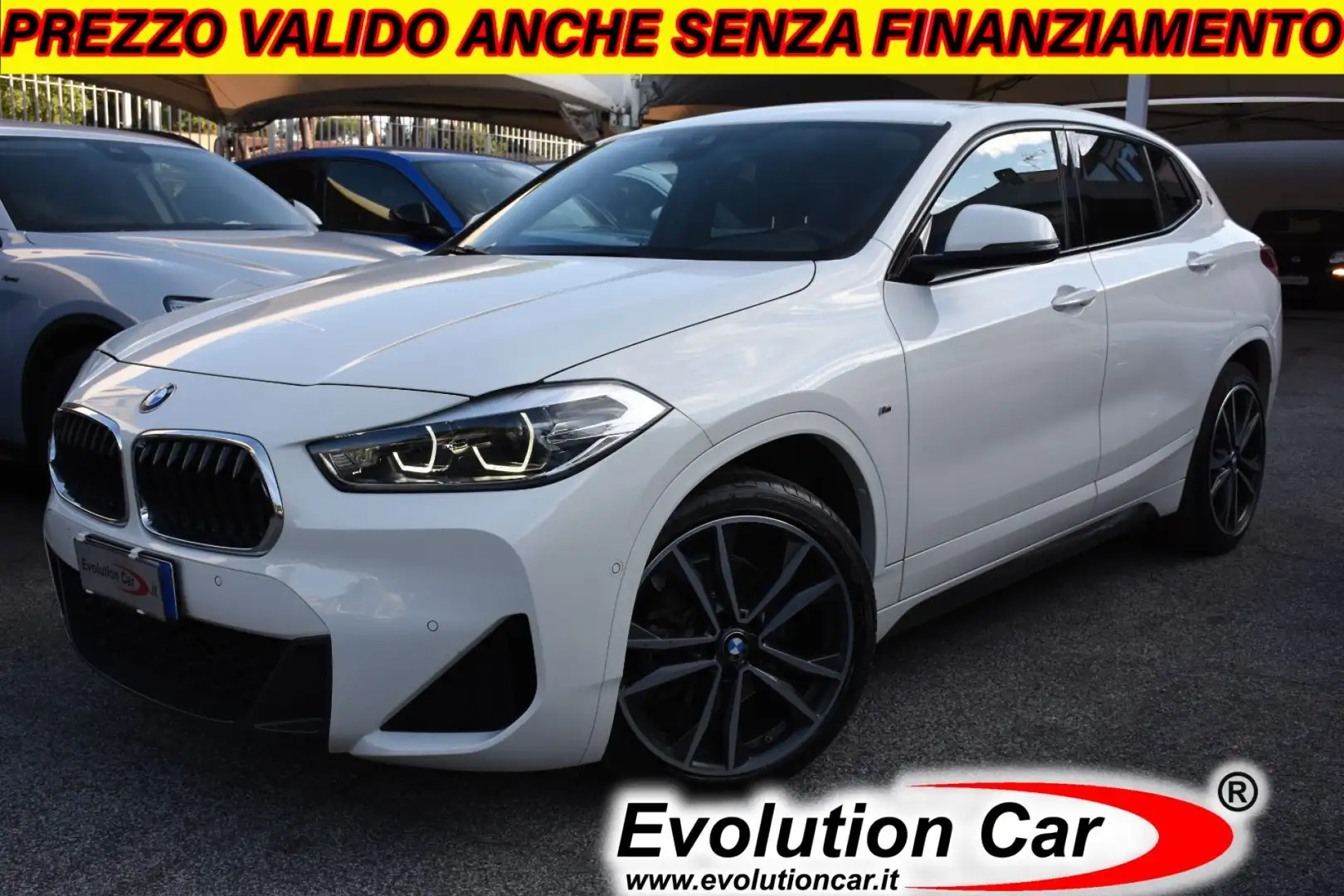 BMW X2 xDrive18d Msport *LED*CARPLAY*CAM*19"* Blanc - 1