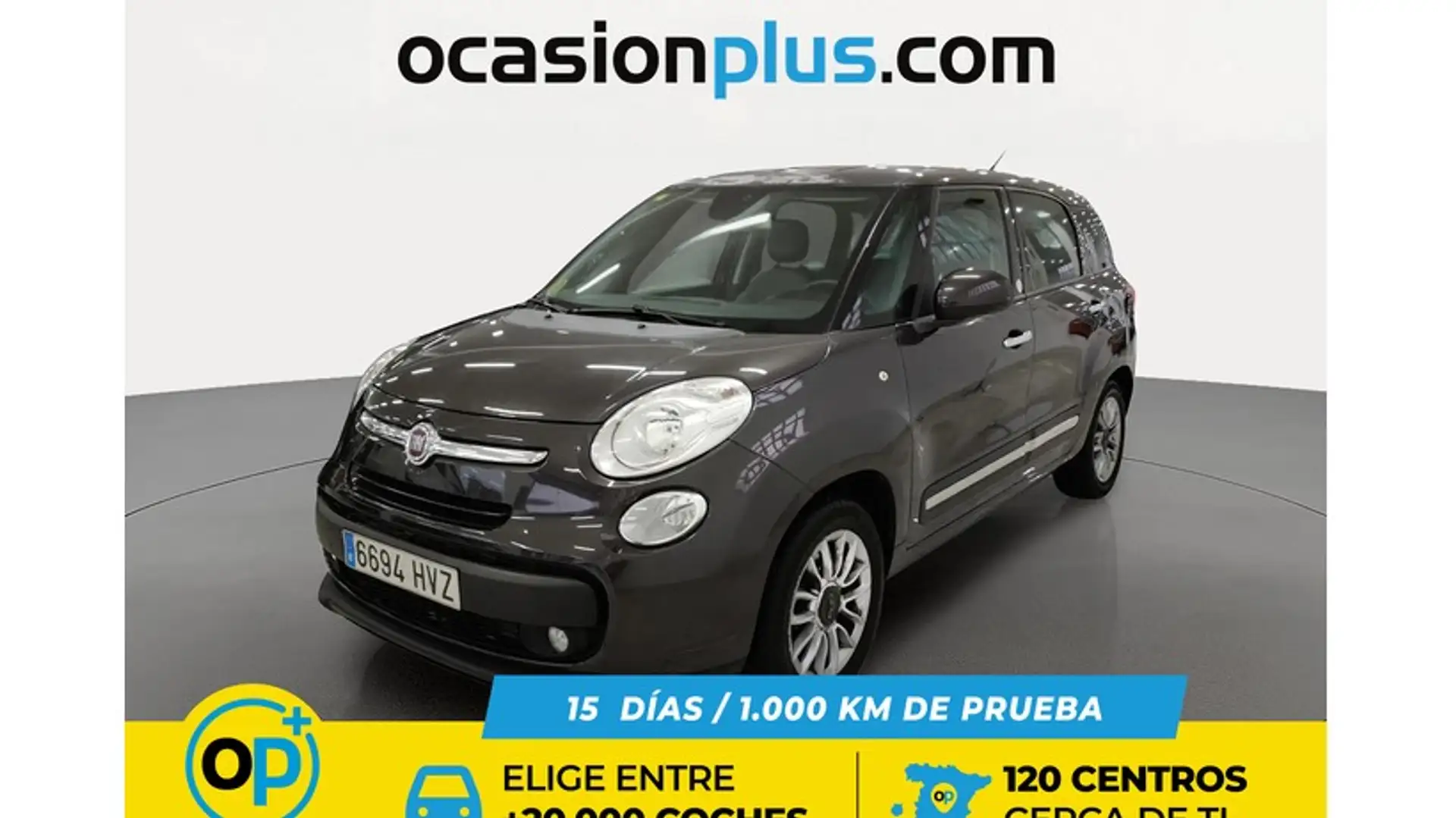 Fiat 500L Living 1.3Mjt II S&S Lounge 85 Gris - 1
