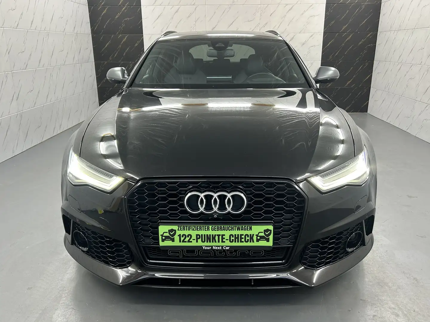 Audi RS6 Quattro+Pano+Temp+Head-Up+Matrix LED+Memory Schwarz - 2