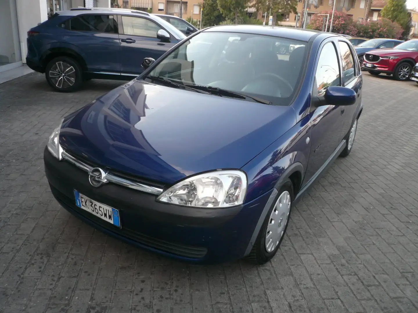 Opel Corsa Corsa III 2000 5p 1.2 Club  Neopatentati Bleu - 2
