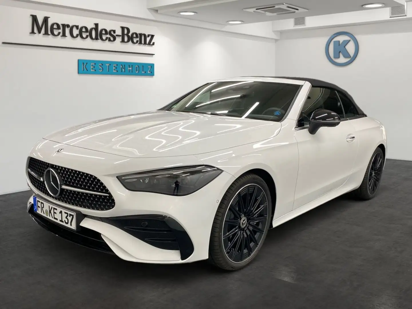 Mercedes-Benz CLE 450 4Matic AMG+HUD+HANDS-FREE+BURMEST Blanc - 2