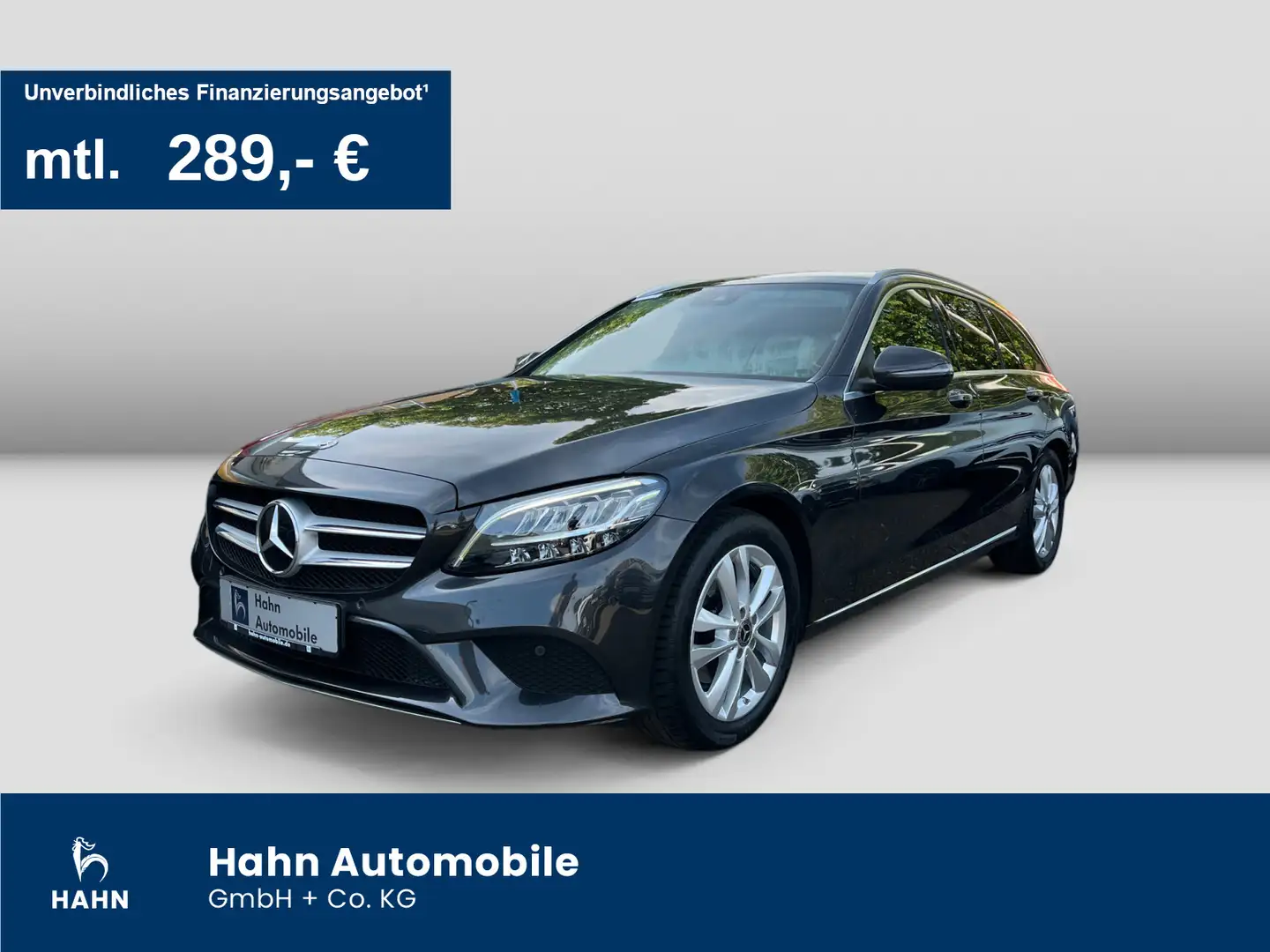 Mercedes-Benz C 200 T 1.5 AHK LED Navi PDC Klima Verde - 1