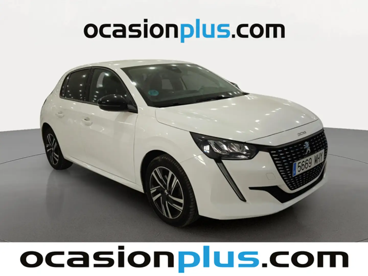 Peugeot 208 1.2 Puretech S&S Allure 100 Weiß - 2