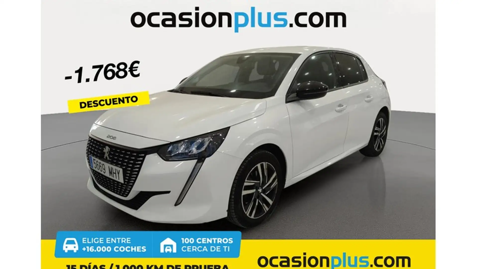 Peugeot 208 1.2 Puretech S&S Allure 100 Weiß - 1