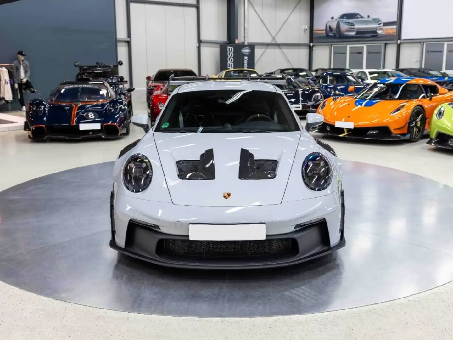 Porsche 992 911 Coupe 4.0 GT3 RS *LIFT *CARBONIO *NO ROLL BAR Grigio - 2